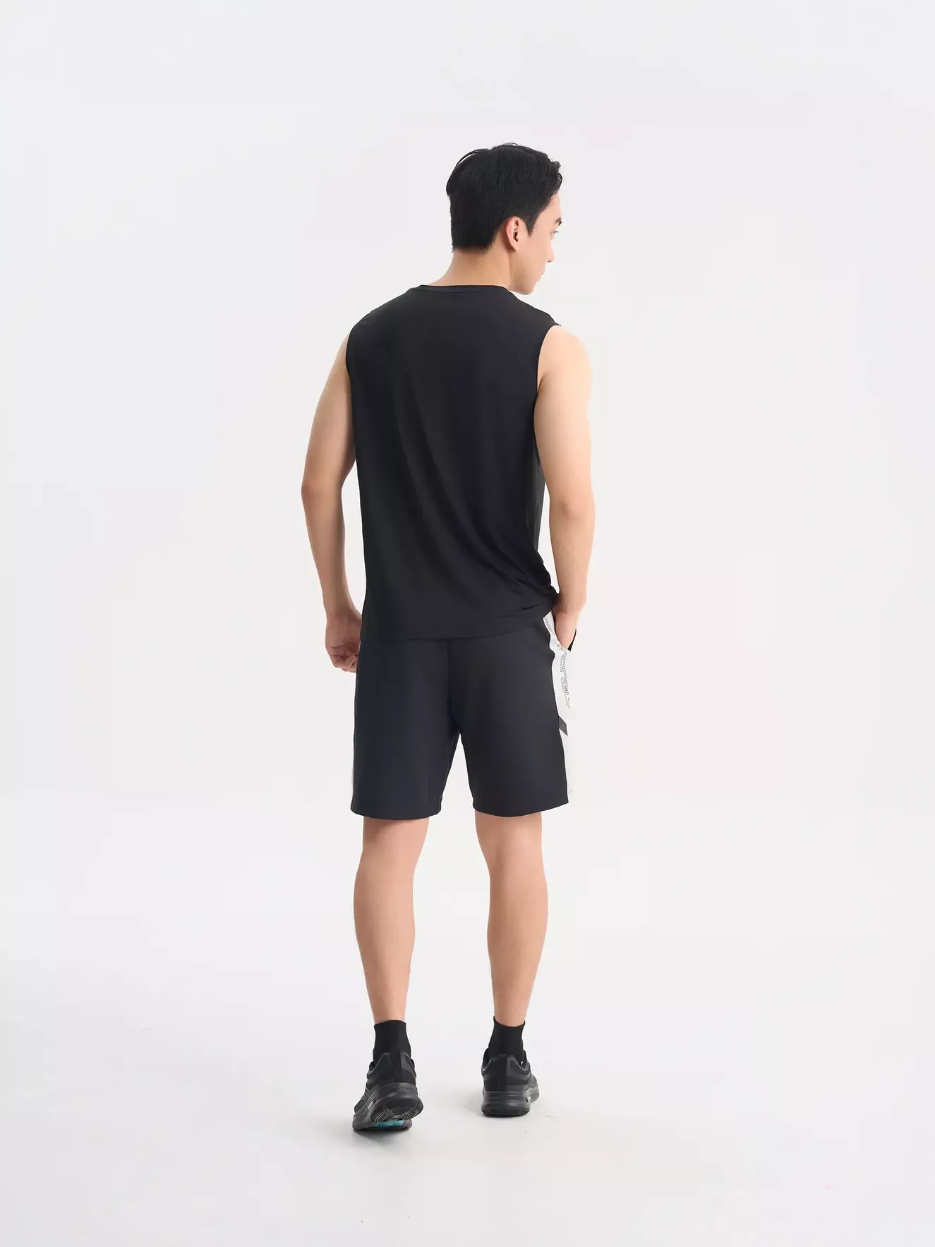 Áo Sát Nách Nam 5S Fashion In Chữ Phom Slimfit ASN25007