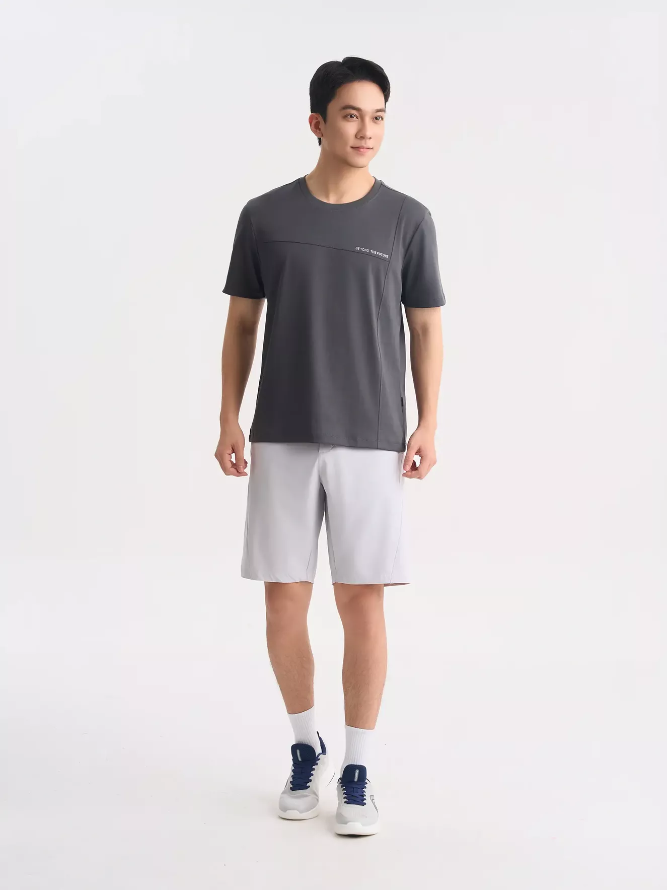 Áo Thun Nam Cotton 5S Fashion Can Cắt Phong Cách ATS25051