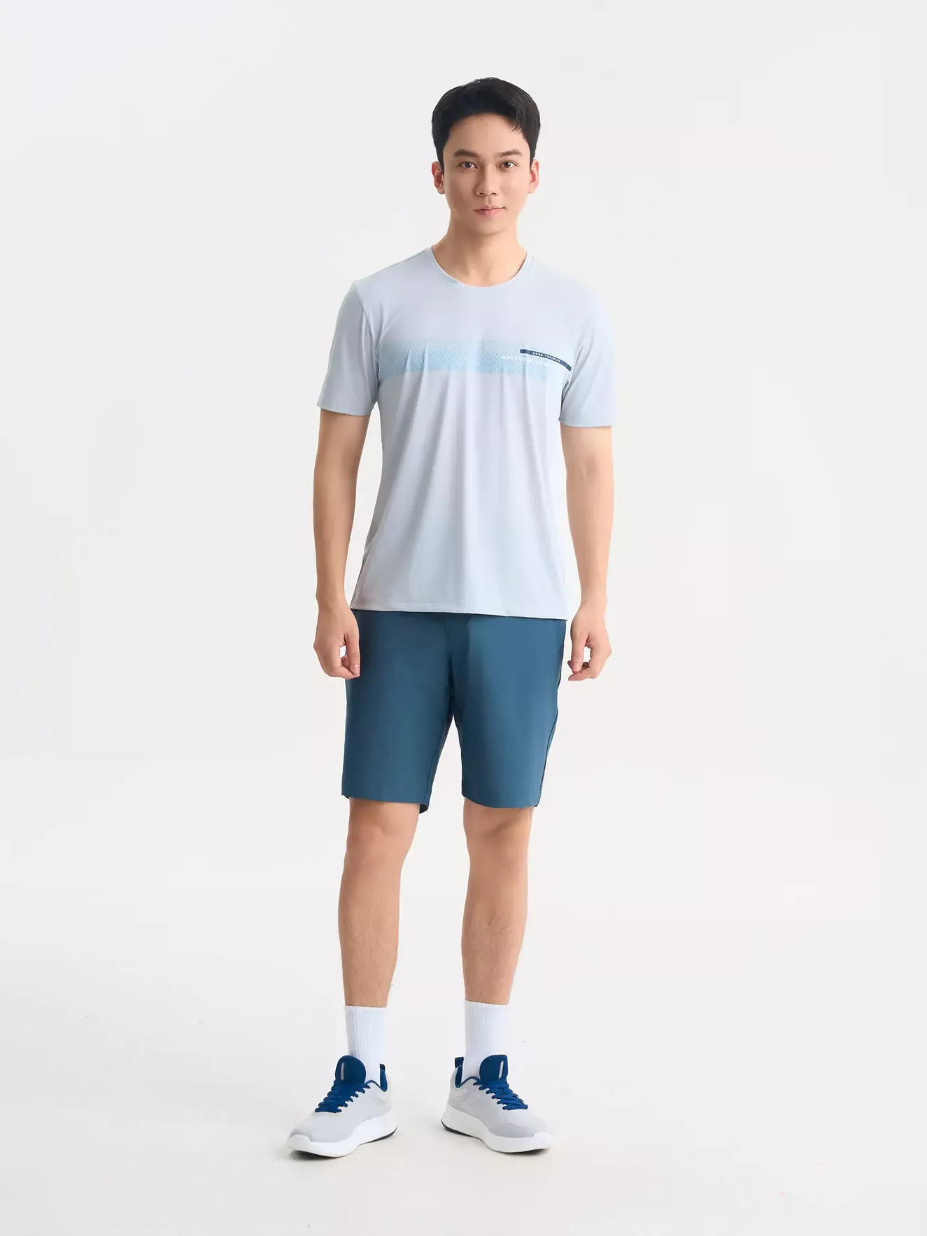 Áo Thun Nam Thể Thao 5S Fashion In Phong Cách ATS25016