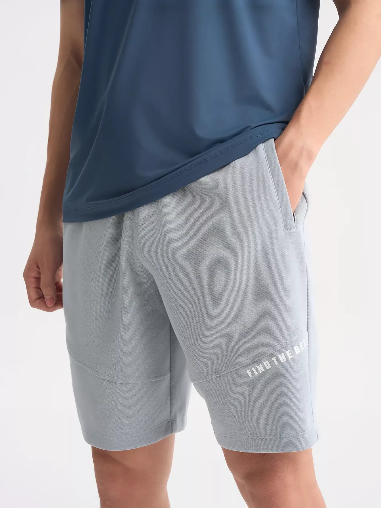 Quần Short Nam Casual 5S Fashion Cotton In Chữ QSC25003