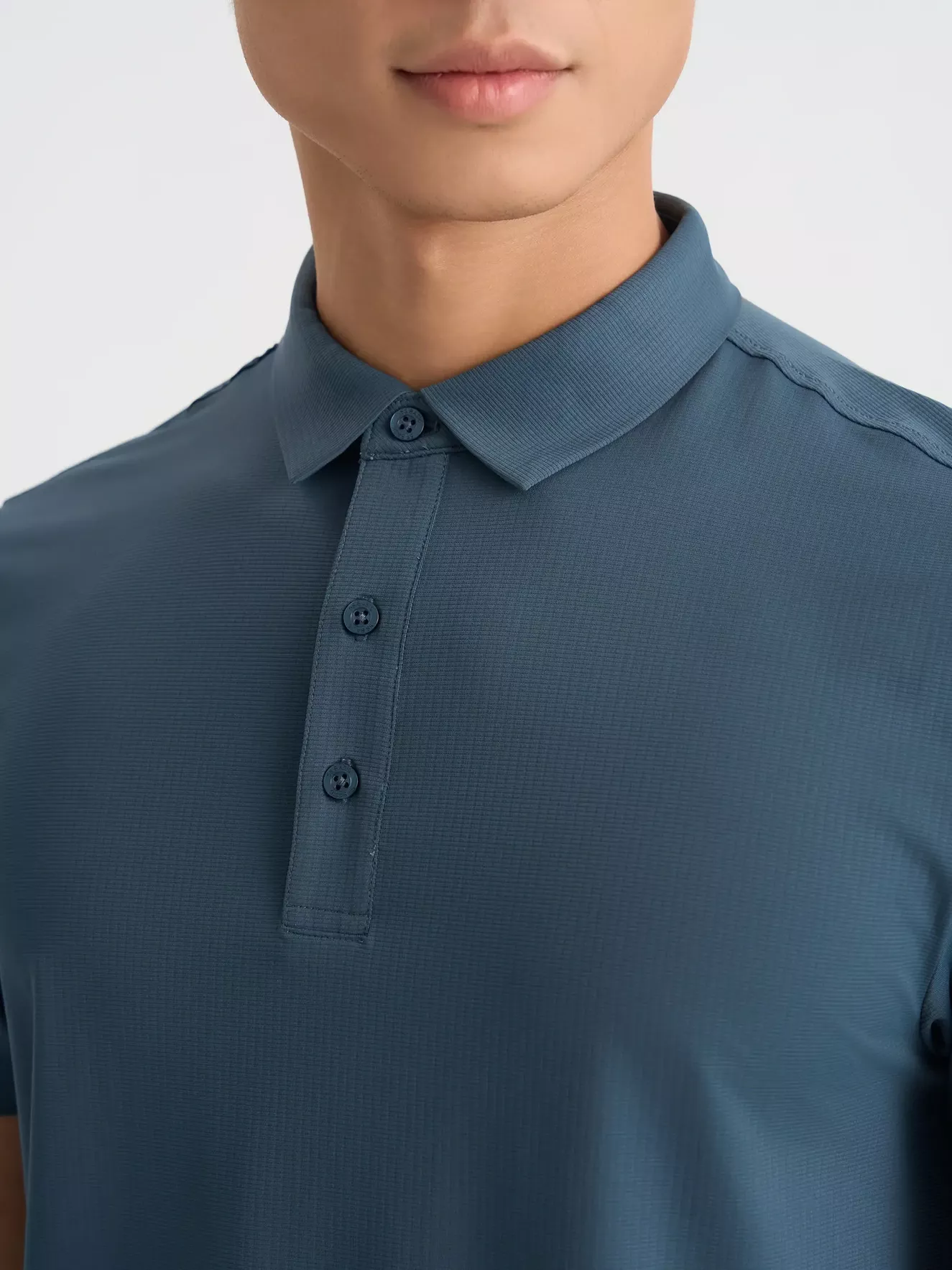 Áo Polo Nam 5S Fashion Trơn Bề Mặt Dệt Jacquard Slimfit APC25050