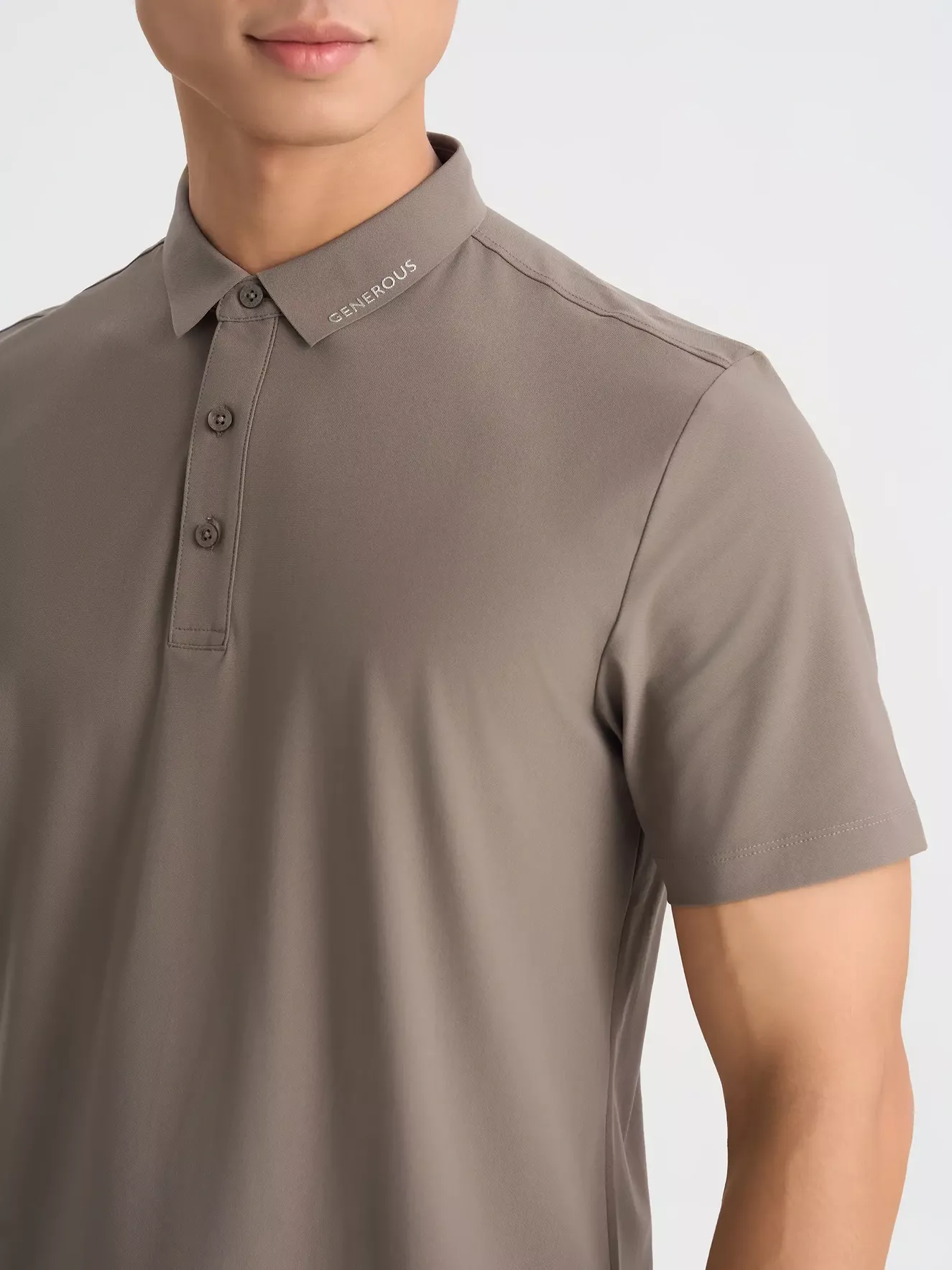 Áo Polo Nam Thể Thao 5S Fashion In Cổ Phom Regular APC25055