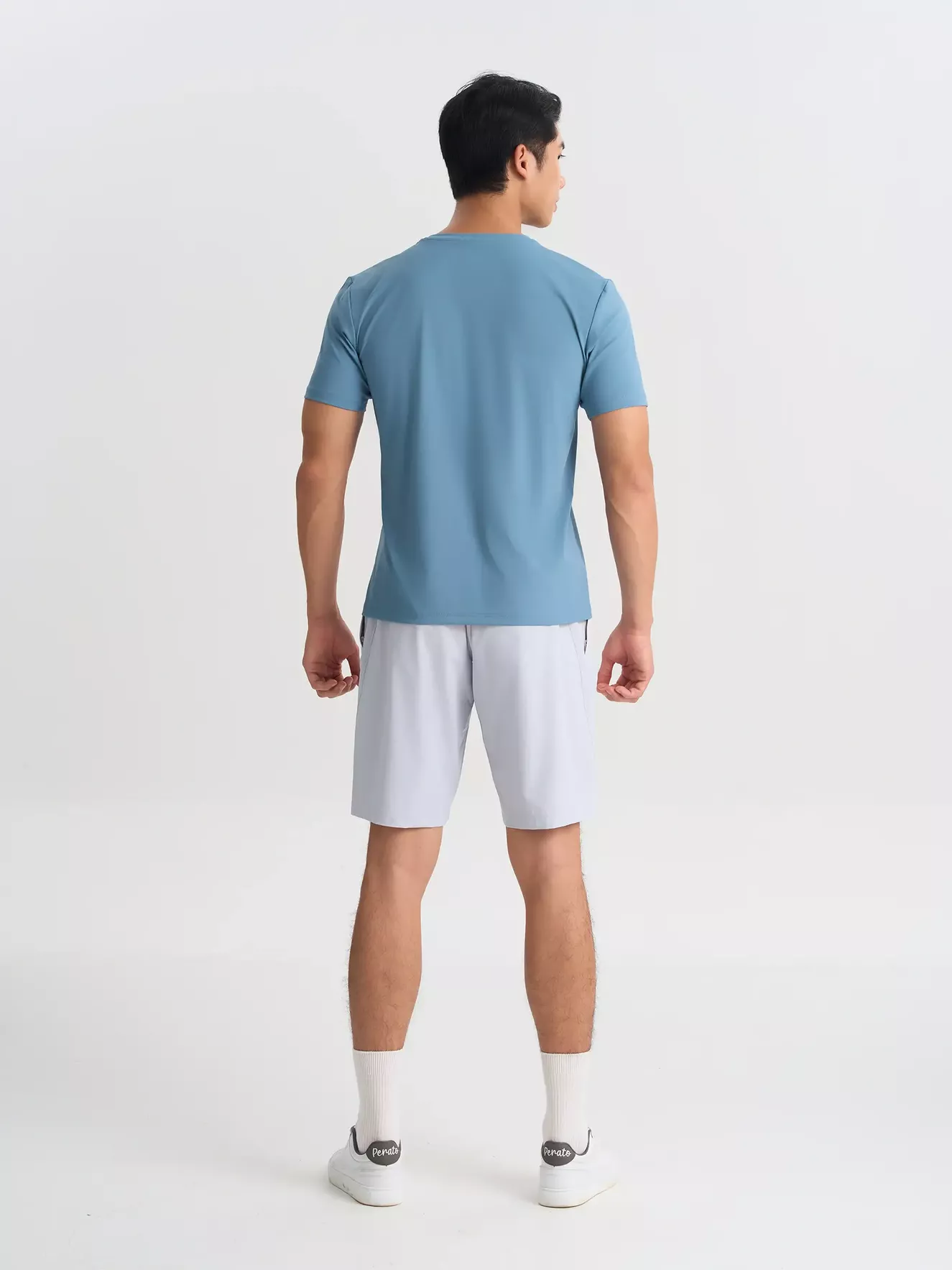 Áo Thun Nam Thể Thao 5S Fashion Can Phối Phom Slimfit ATS25011