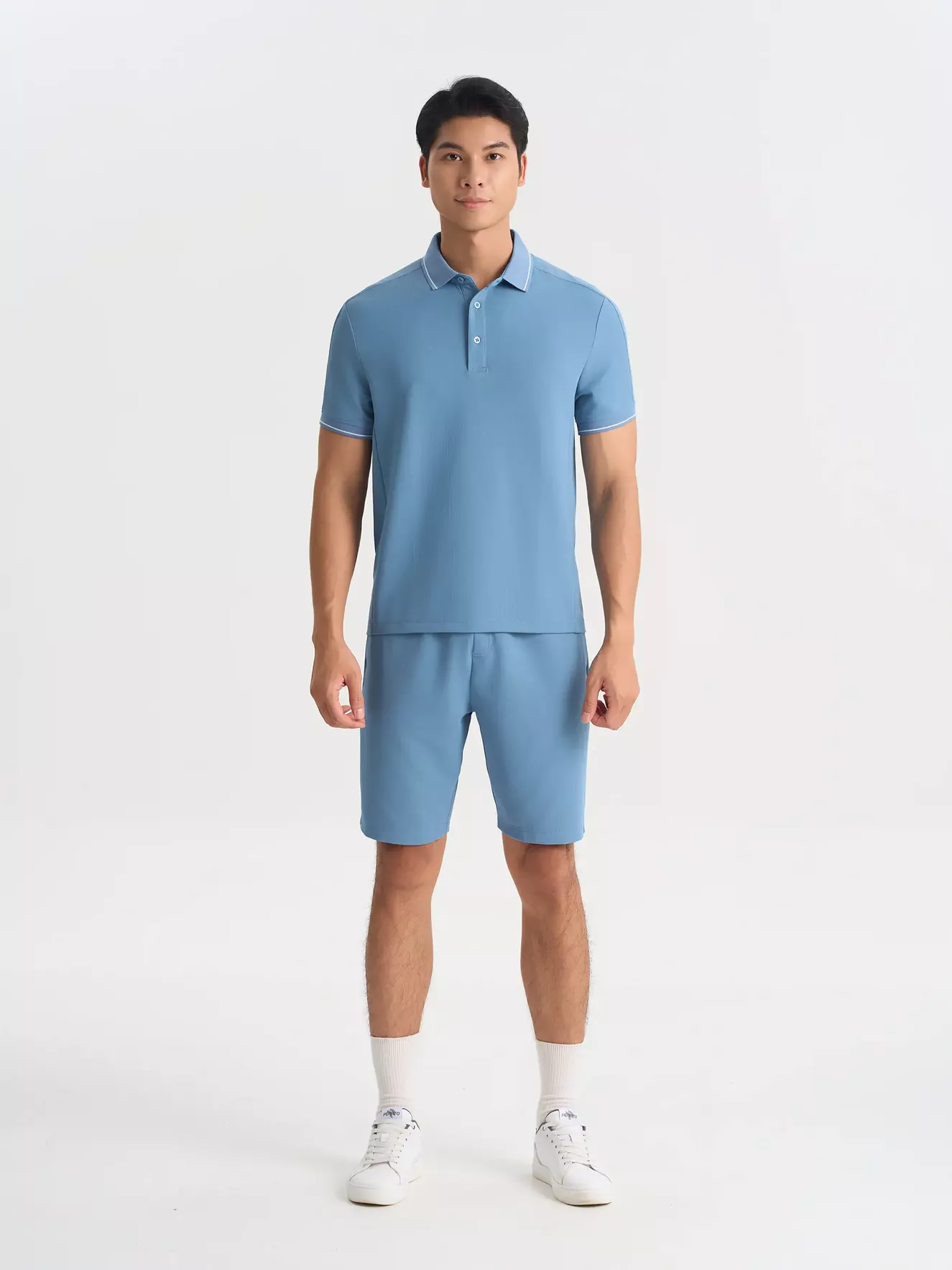 Áo Polo Nam 5S Fashion Hiệu Ứng Classic Phom Slimfit BAPC25004