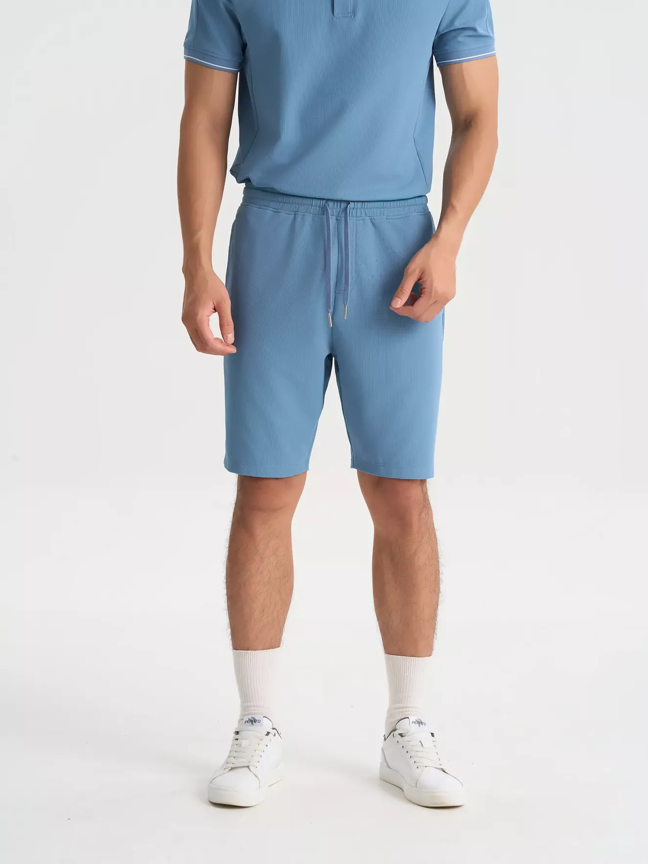 Set Bộ Polo Phối Short Thể Thao 5S Fashion Basic Phom Slimfit BPL25004