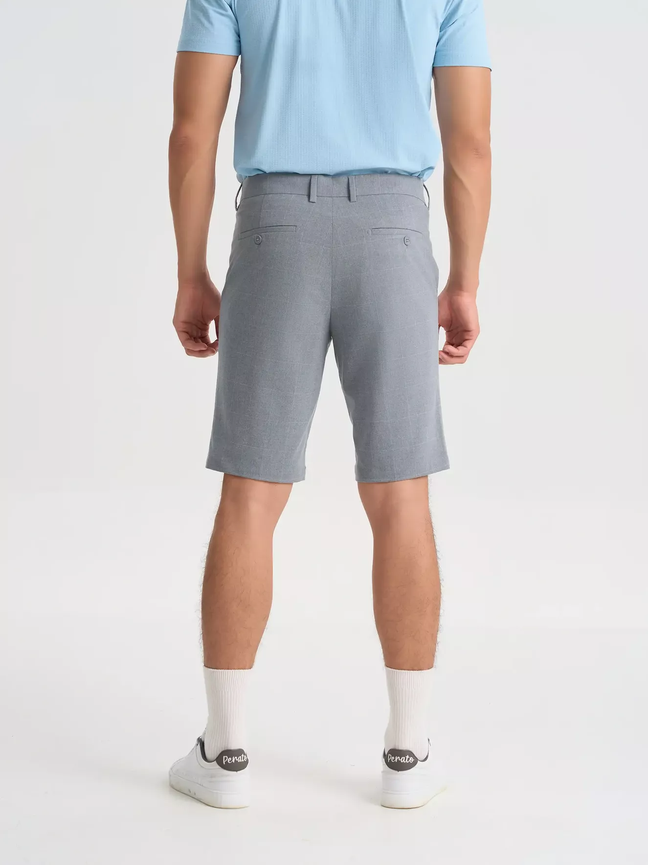 Quần Short Tây Nam 5S Fashion Kẻ Ô Slimfit QSA25005