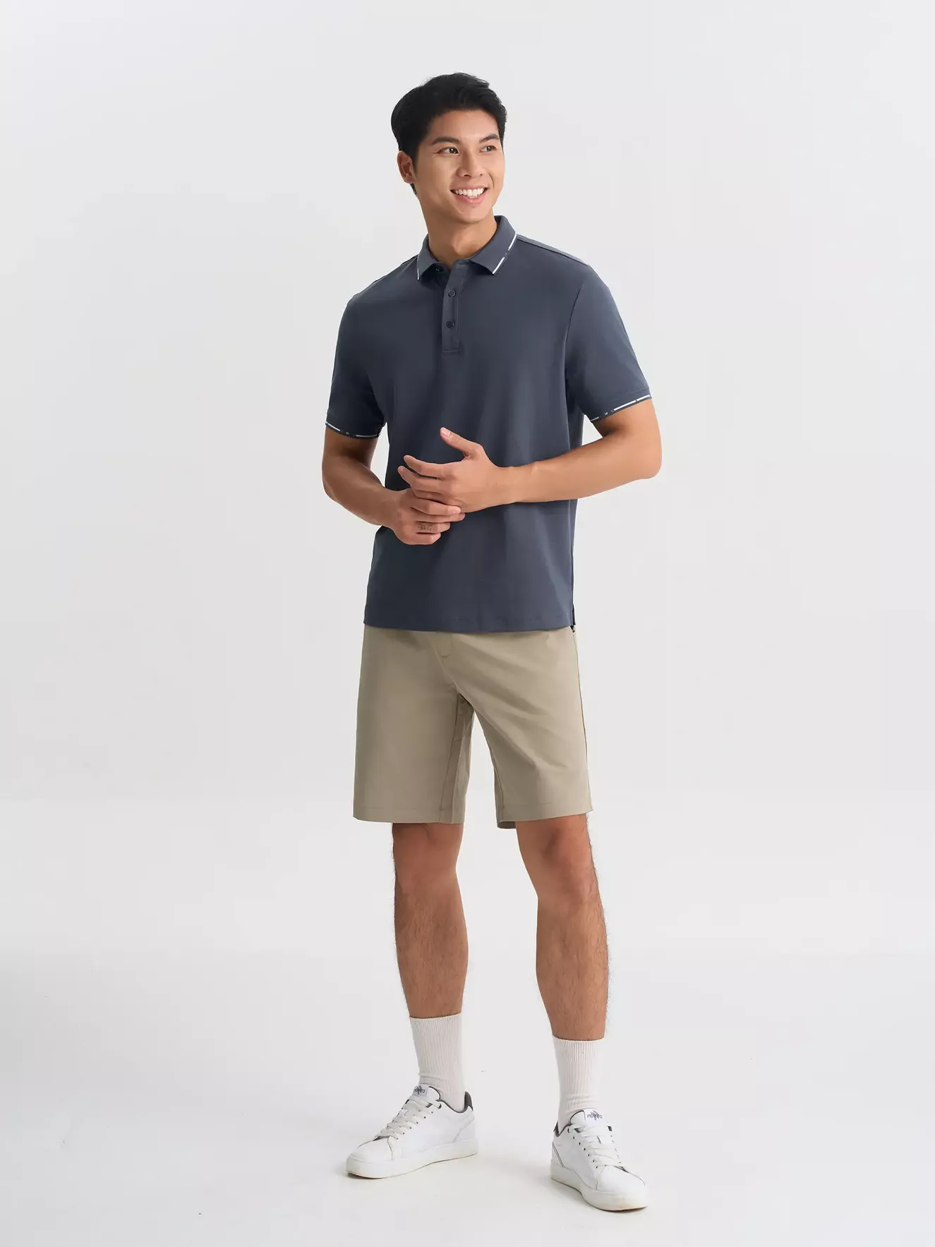 Áo Polo Nam 5S FASHION 100% Cotton Phom Regular APC25024