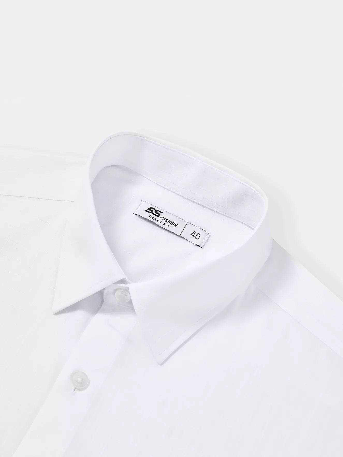 Áo Sơ Mi Nam Ngắn Tay 5S Fashion Có Túi Dệt Hiệu Ứng ASC25004