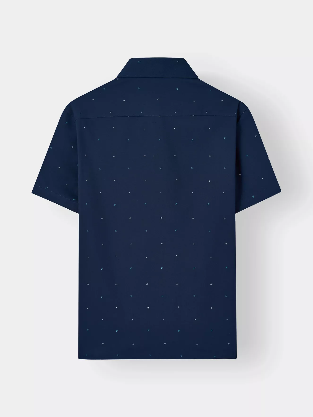 Áo Sơ Mi Nam Ngắn Tay Họa Tiết 5S Fashion Phom Smart Fit ASC25009