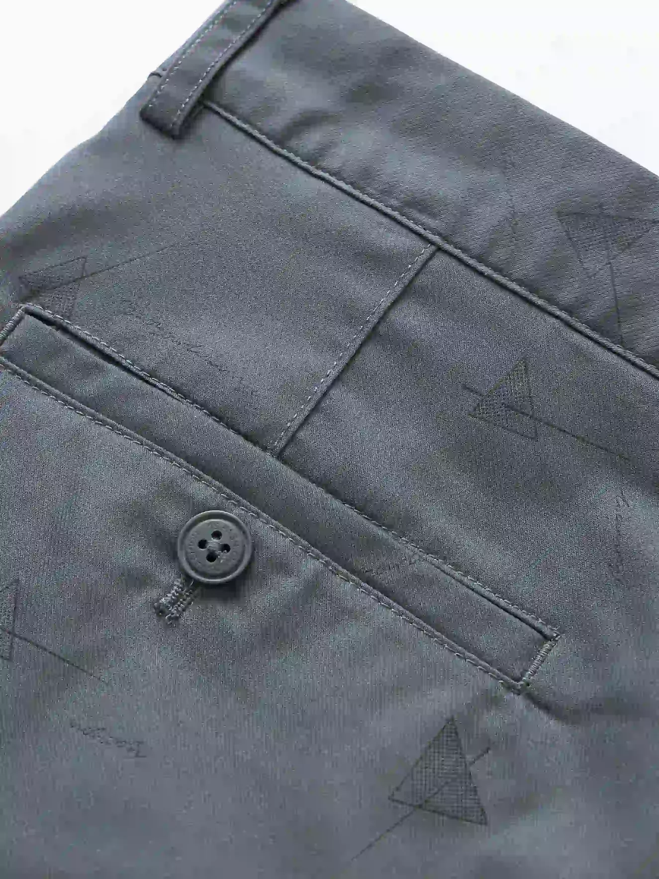 Quần Short Kaki Nam 5S Fashion Họa Tiết Cạp Cúc QSK24012