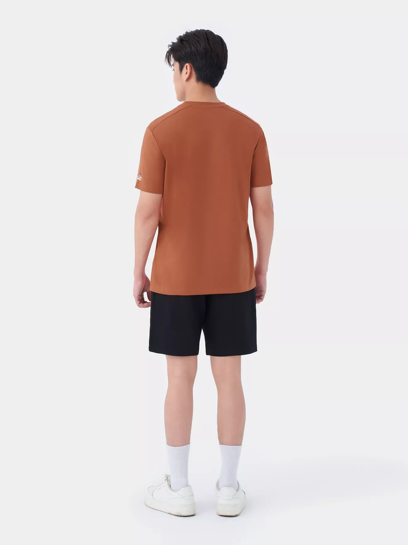 Áo Thun Nam Ngắn Tay 5S Fashion In Tay Slimfit ATS24031