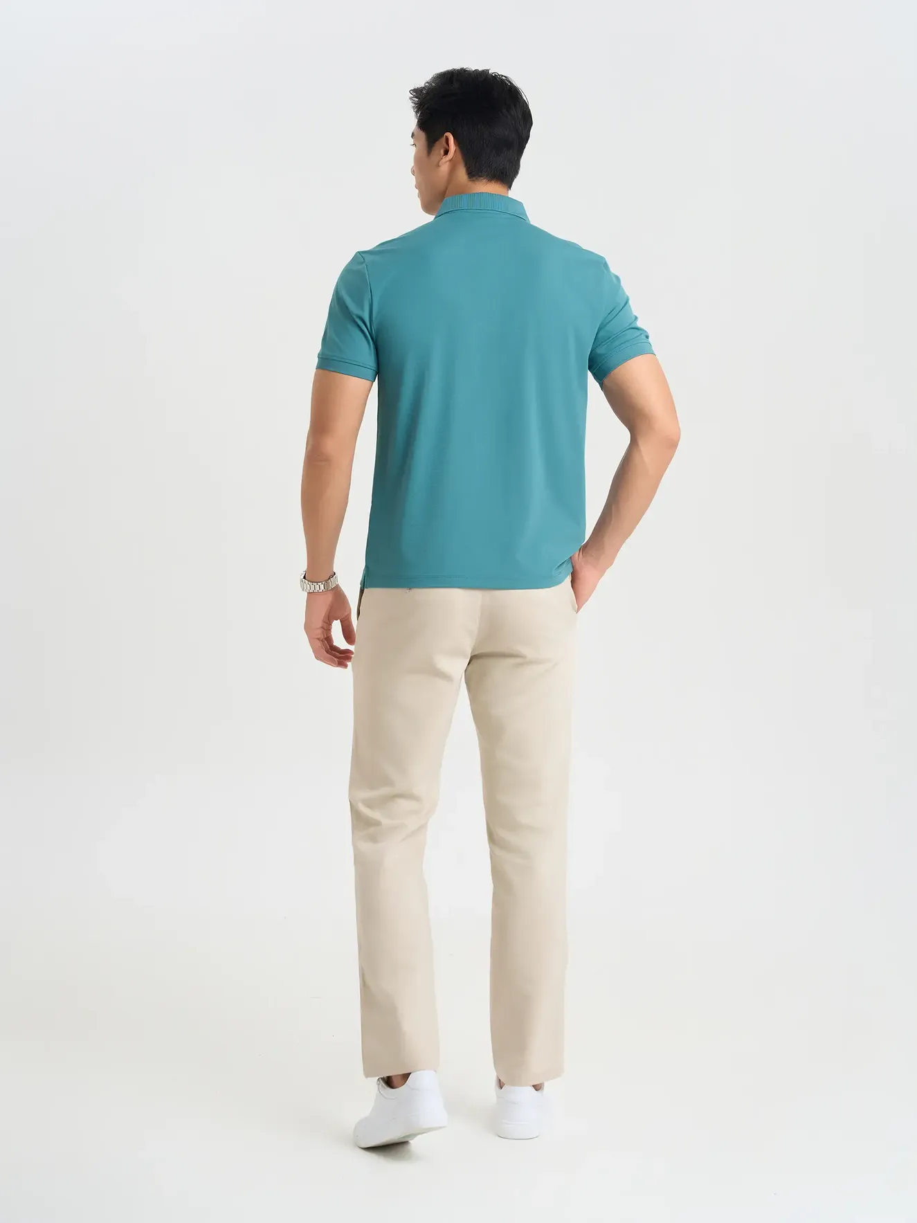 Áo Polo Nam 5S Fashion Phom Slimfit Thiết Kế Lịch Lãm APC25085