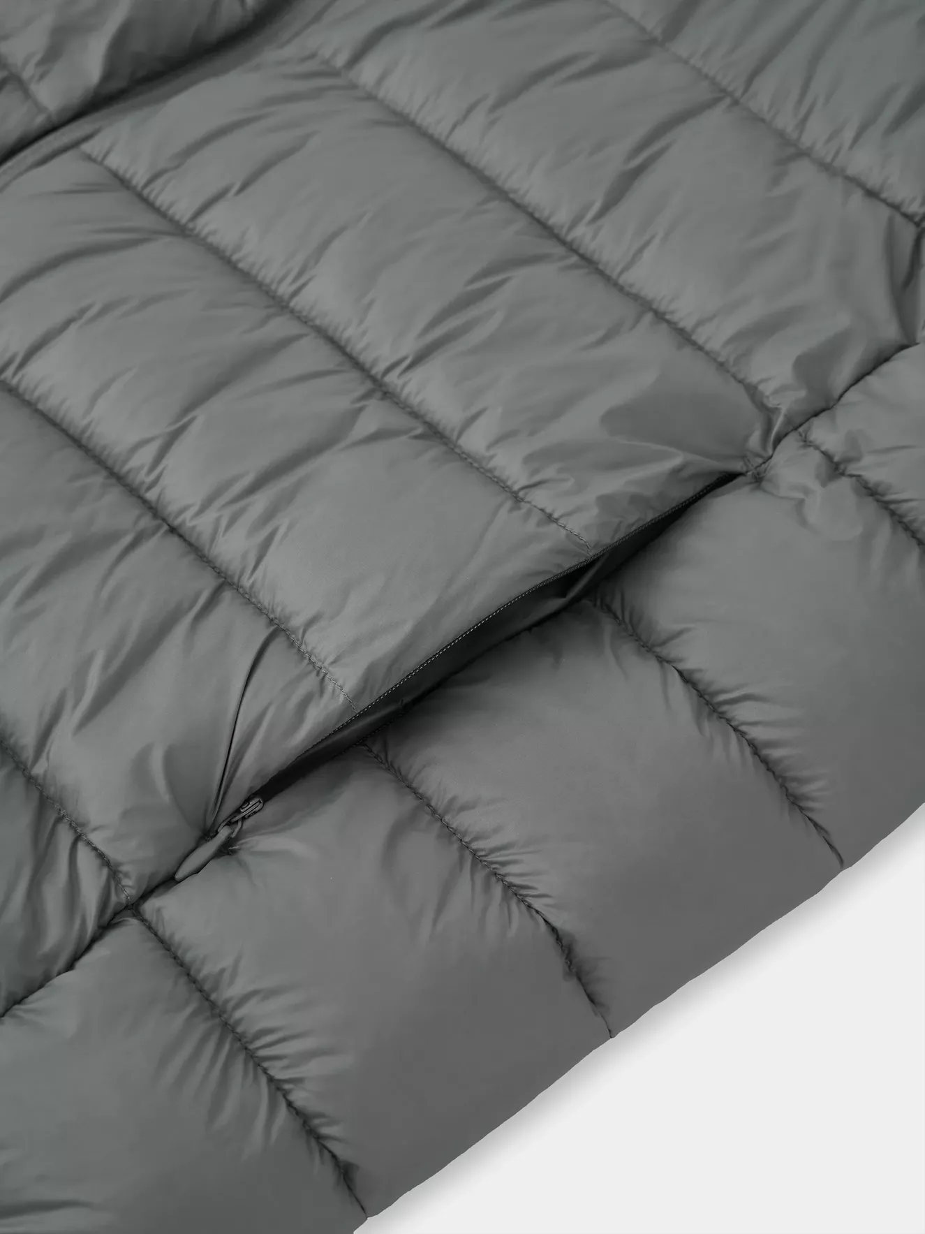 Áo Khoác Phao Nam Siêu Nhẹ Air-PUFFER HEATLOCK 5S FASHION Mũ Tháo Rời M0APH25011