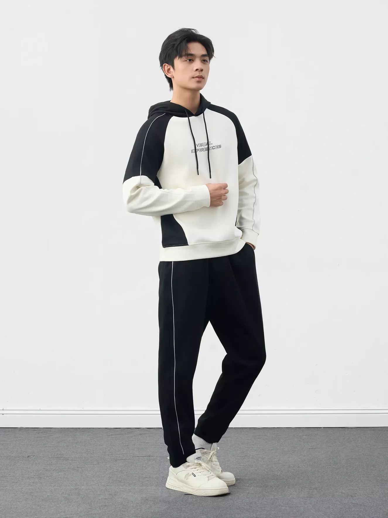 Set Bộ Nỉ Hoodie Nam 5S Fashion Can Phối Phom Casual MBNH25008