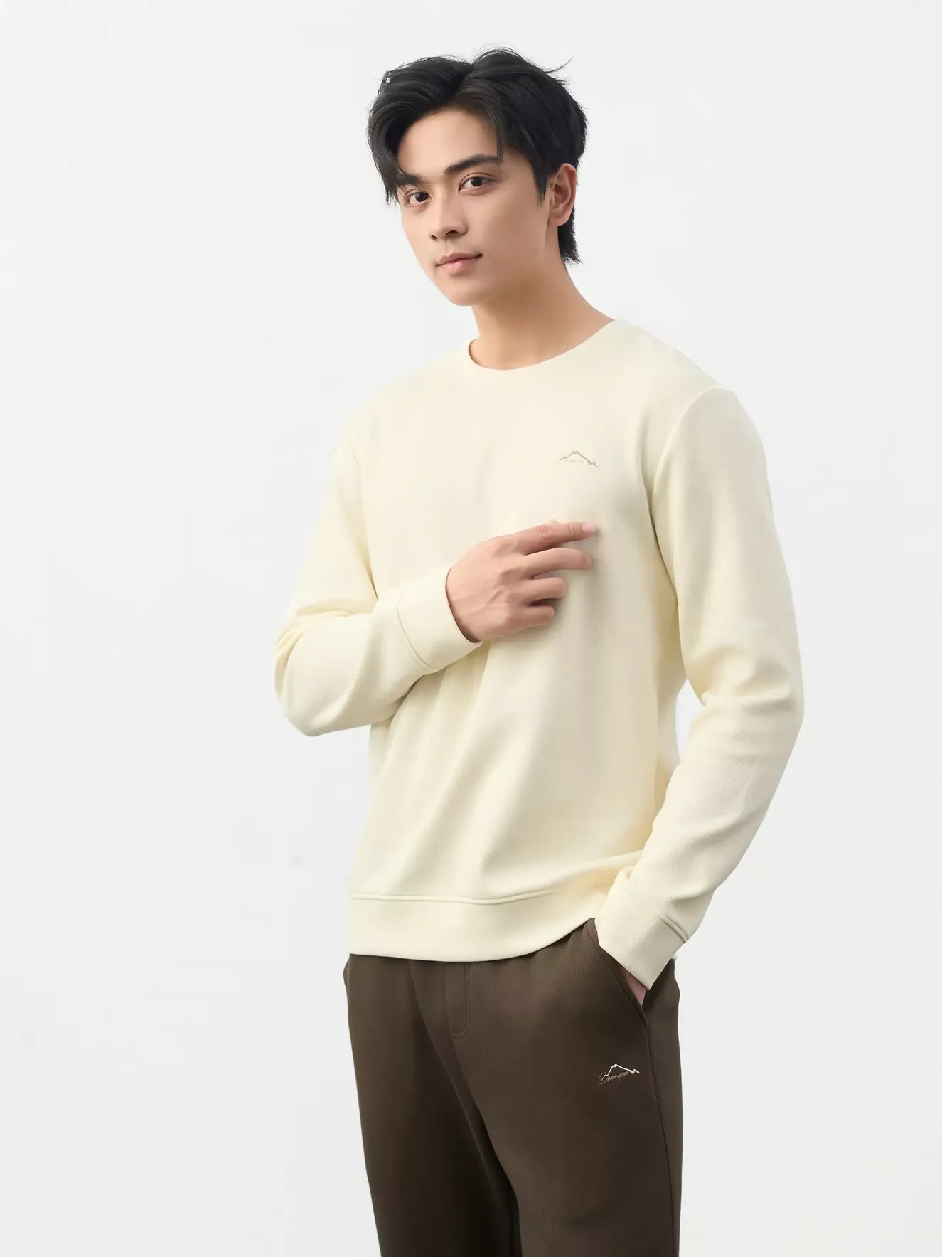 Set Bộ Nỉ Nam 5S Fashion S-WARM Thêu Tinh Tế Phom Slimfit MBNI25013