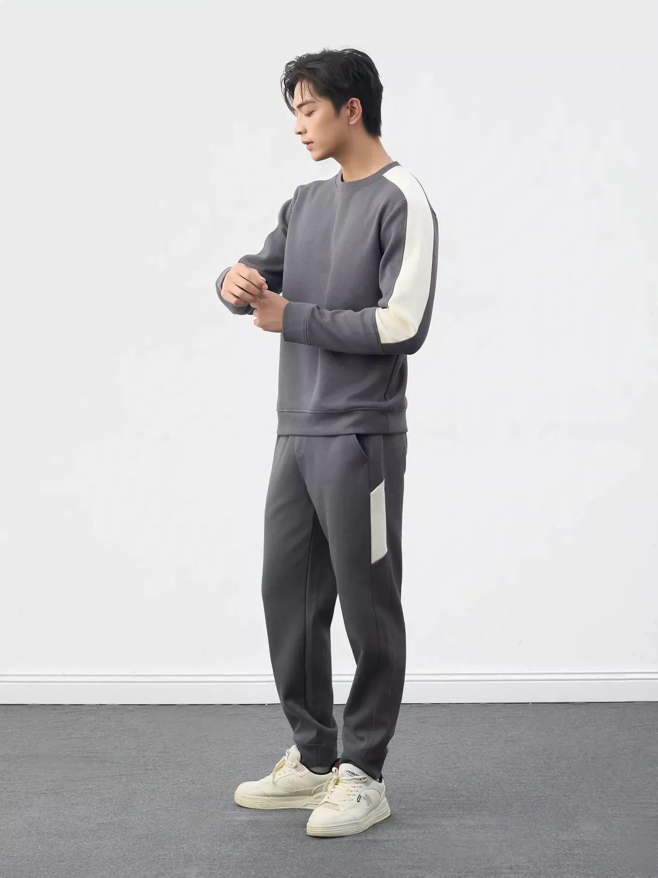 Quần Nỉ Nam 5S FASHION S-WARM Dáng Jogger Phom Slimfit MBQNI25005