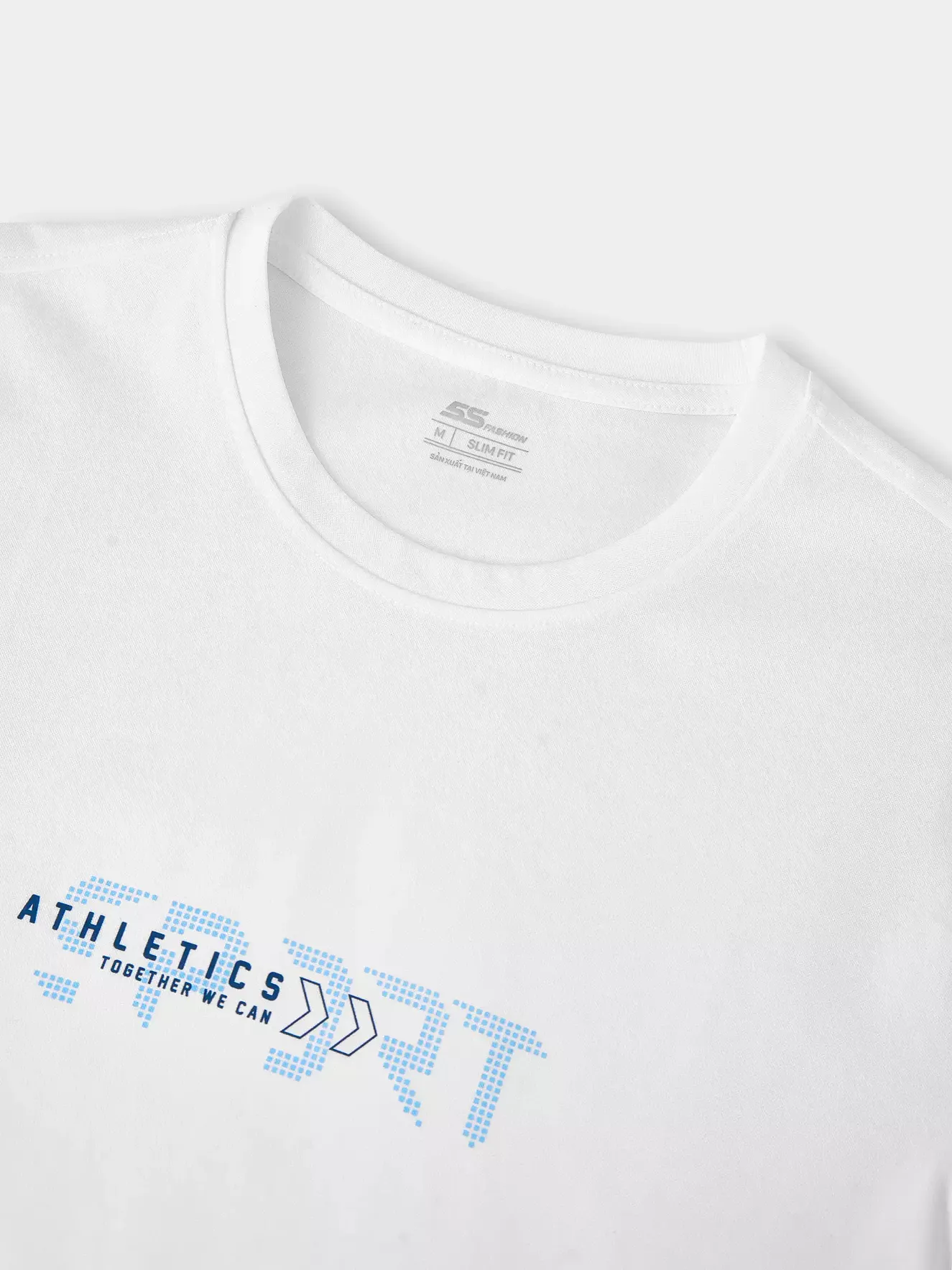 Áo Thun Nam Dài Tay ATHLETICS 5S FASHION Phom Slimfit M0ATH25002