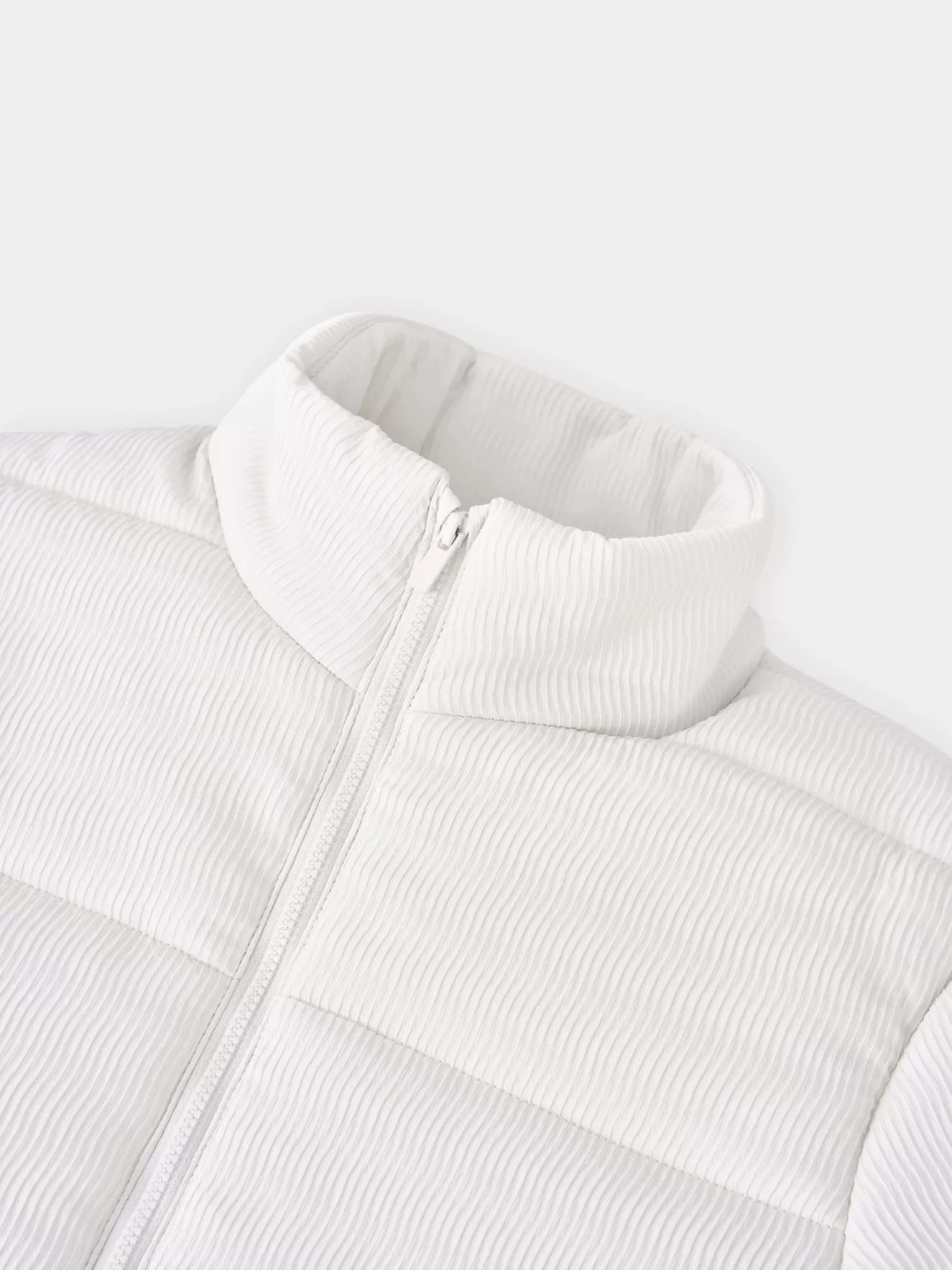 Áo Phao Nữ 5S FASHION W-PUFFER HEATLOCK Mặt Vải Hiệu Ứng W0APH25007