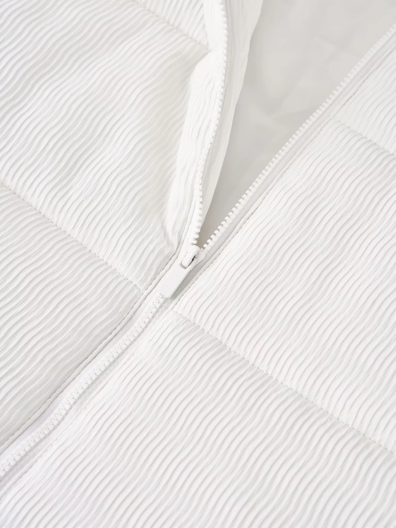 Áo Phao Nữ 5S FASHION W-PUFFER HEATLOCK Mặt Vải Hiệu Ứng W0APH25007