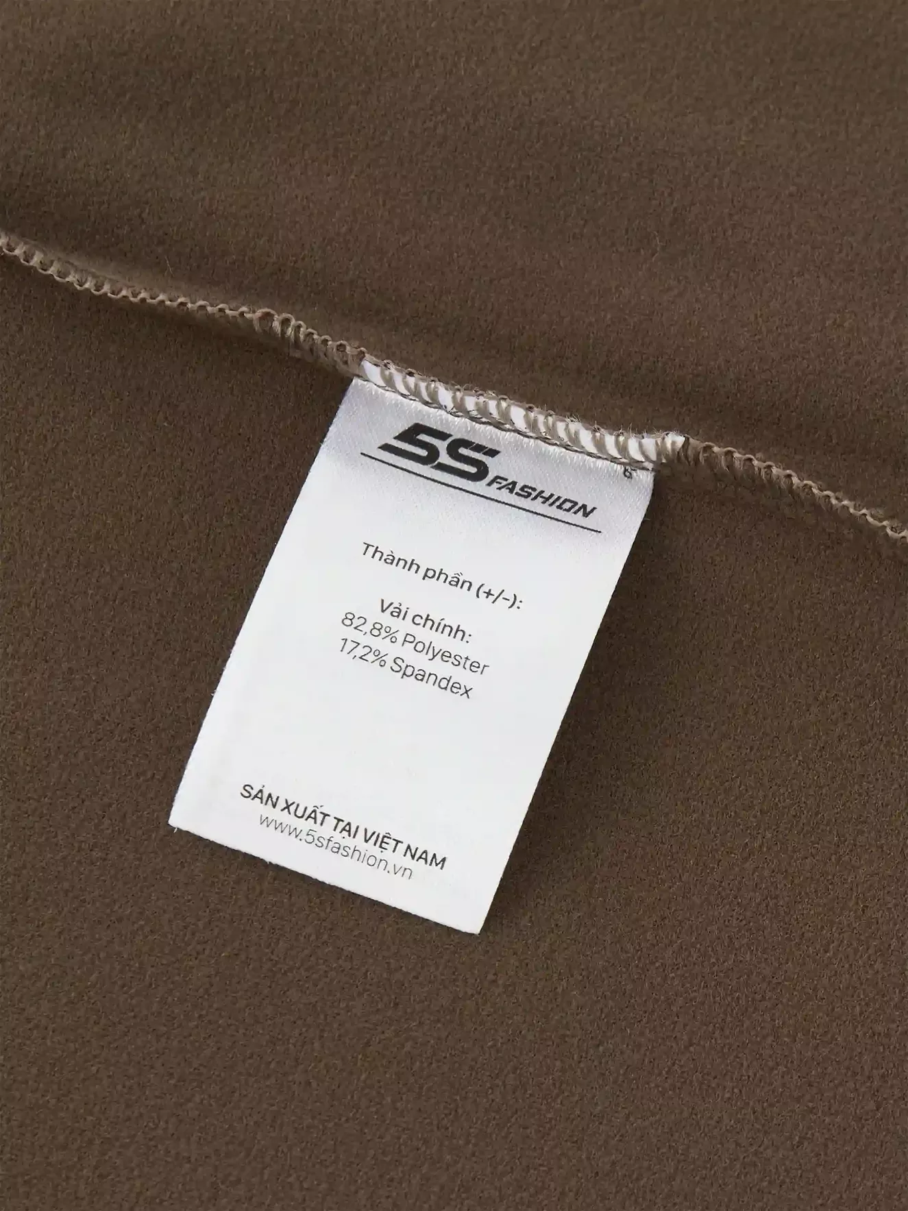 Áo Giữ Nhiệt Bé Trai Cổ Tròn 5S Fashion Lót Nỉ Bông Slimfit B0AGN25005