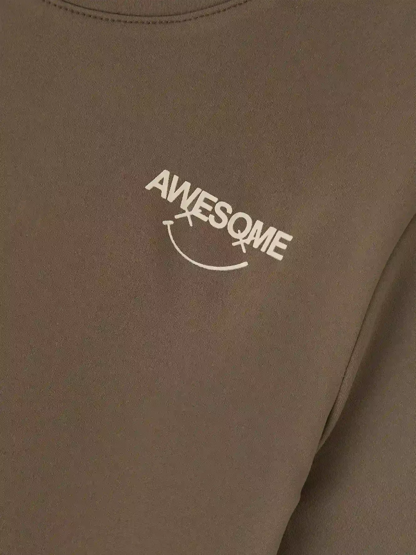 Áo Giữ Nhiệt Bé Trai Cổ Tròn 5S Fashion Lót Nỉ Bông Slimfit B0AGN25005