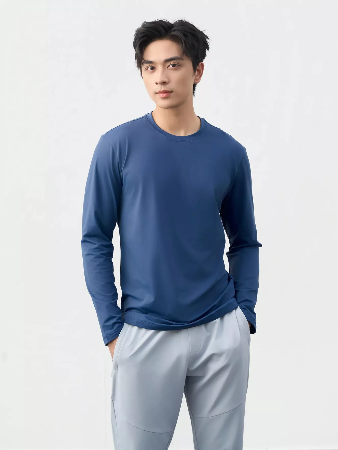 Áo Giữ Nhiệt Nam Cổ Tròn 5S Fashion HEAT-TECH Ultra Stretch M0AGN25002