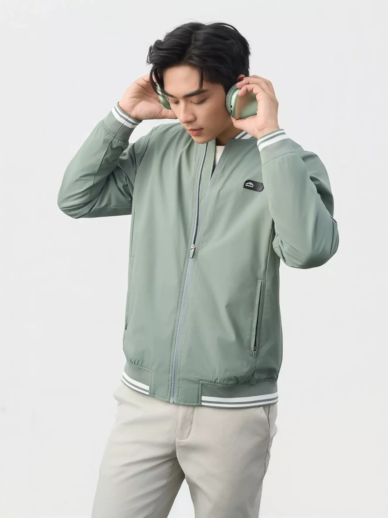 Áo Khoác Bomber Nam 5S Fashion INFINITE Phom Slimfit M0AKB25006