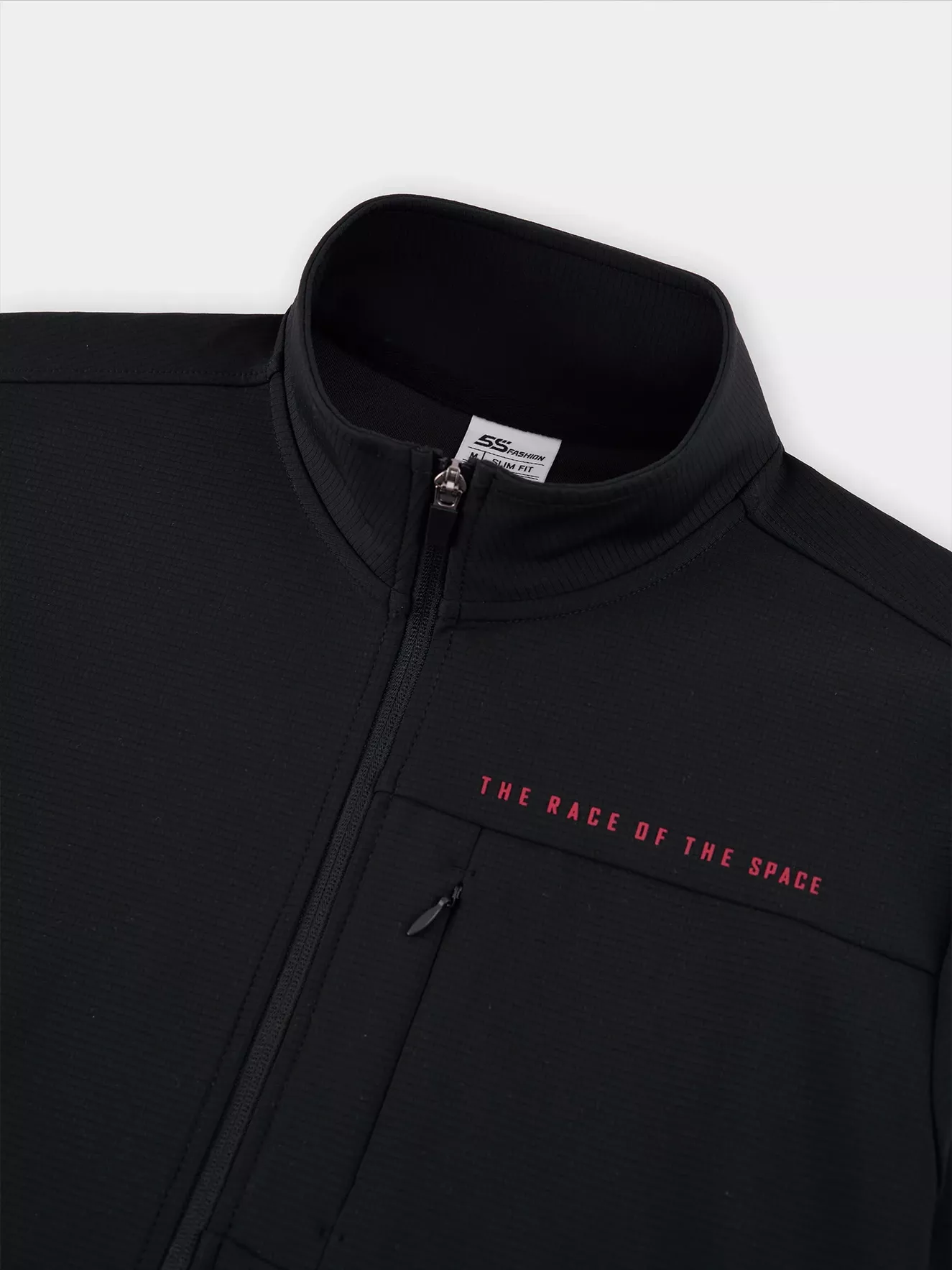 Áo Nỉ Nam Cổ Trụ Kéo Khóa 5S Fashion Phom Slimfit MBAKN25020