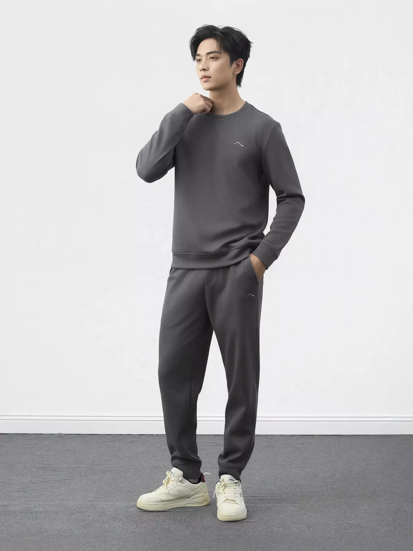 Set Bộ Nỉ Nam 5S Fashion S-WARM Thêu Tinh Tế Phom Slimfit MBNI25013