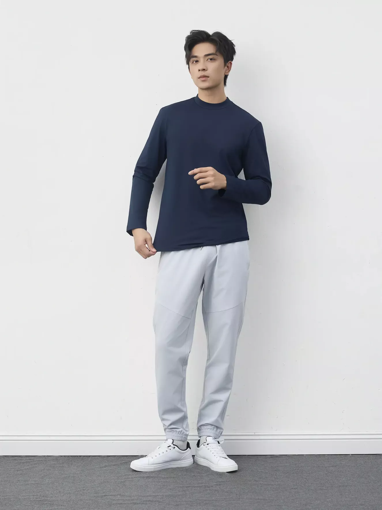 Áo Giữ Nhiệt Nam Cổ 3 Phân 5S Fashion HEATTECH Extra-warm Siêu Ấm M0AGN25005