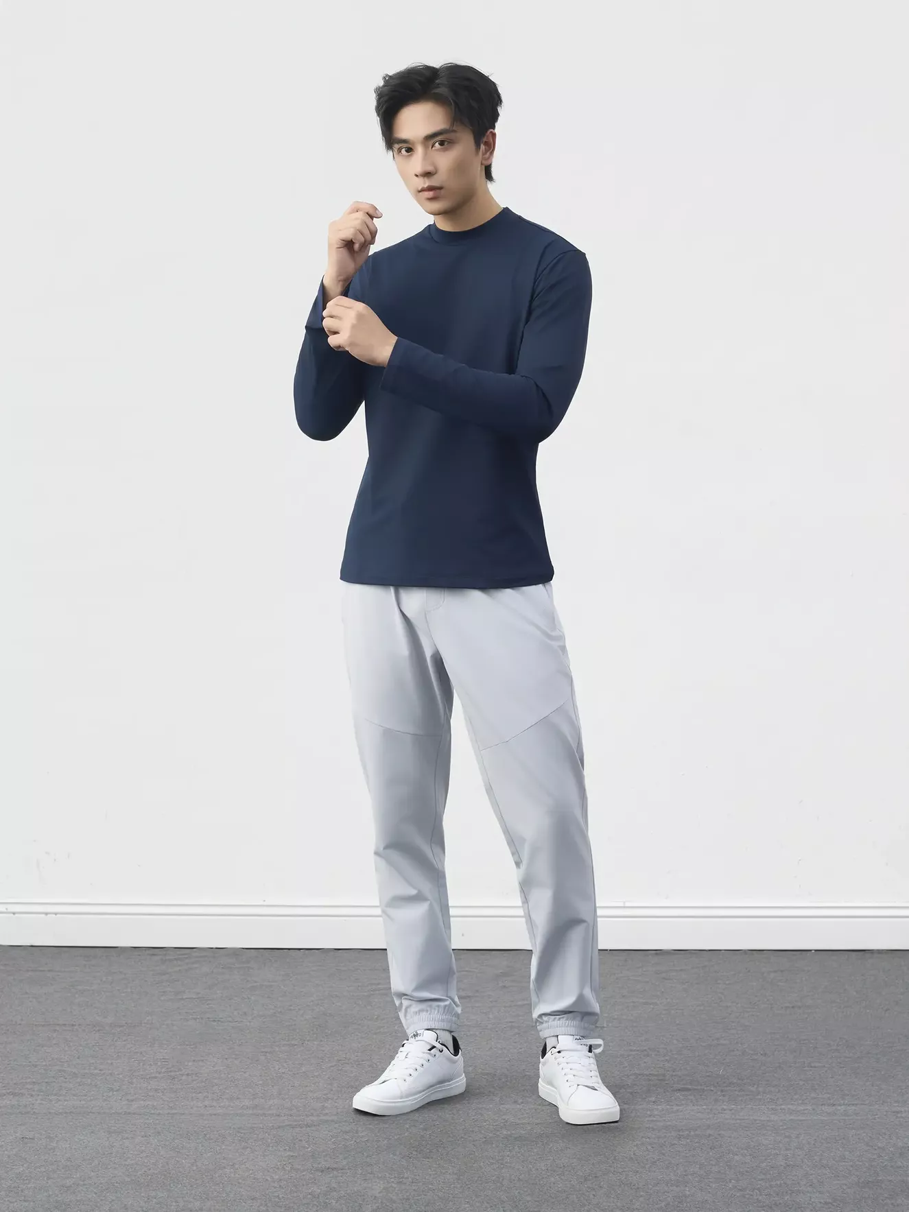 Áo Giữ Nhiệt Nam Cổ 3 Phân 5S Fashion HEATTECH Extra-warm Siêu Ấm M0AGN25005