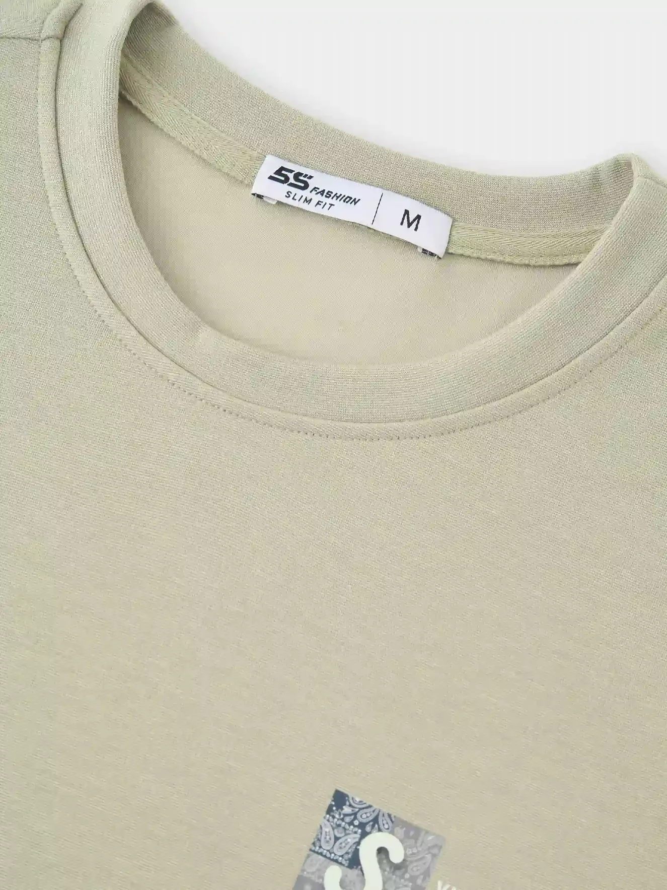 Áo Nỉ Nam 5S FASHION Vải Cao Cấp In Basic Slimfit M0ANI25007