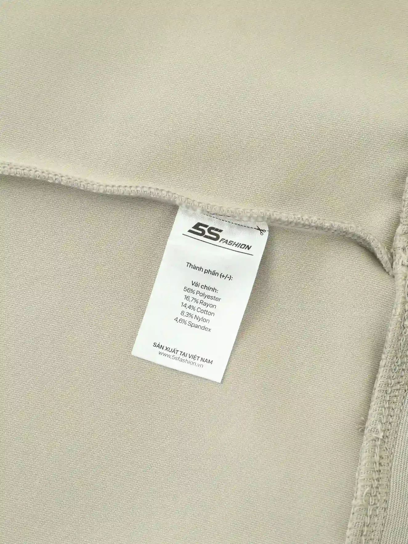 Áo Nỉ Nam 5S FASHION Vải Cao Cấp In Basic Slimfit M0ANI25007