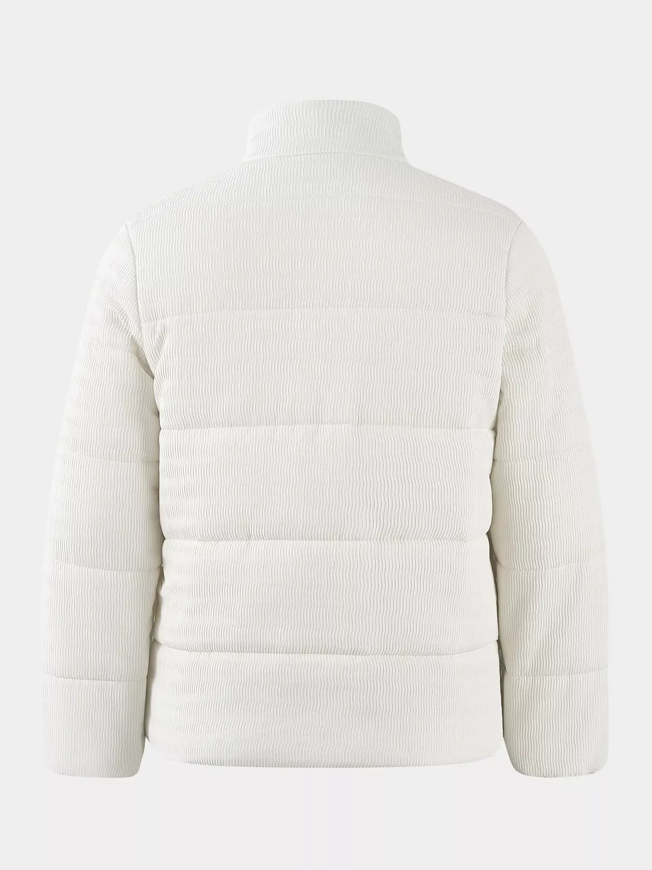 Áo Phao Nữ 5S FASHION W-PUFFER HEATLOCK Mặt Vải Hiệu Ứng W0APH25007