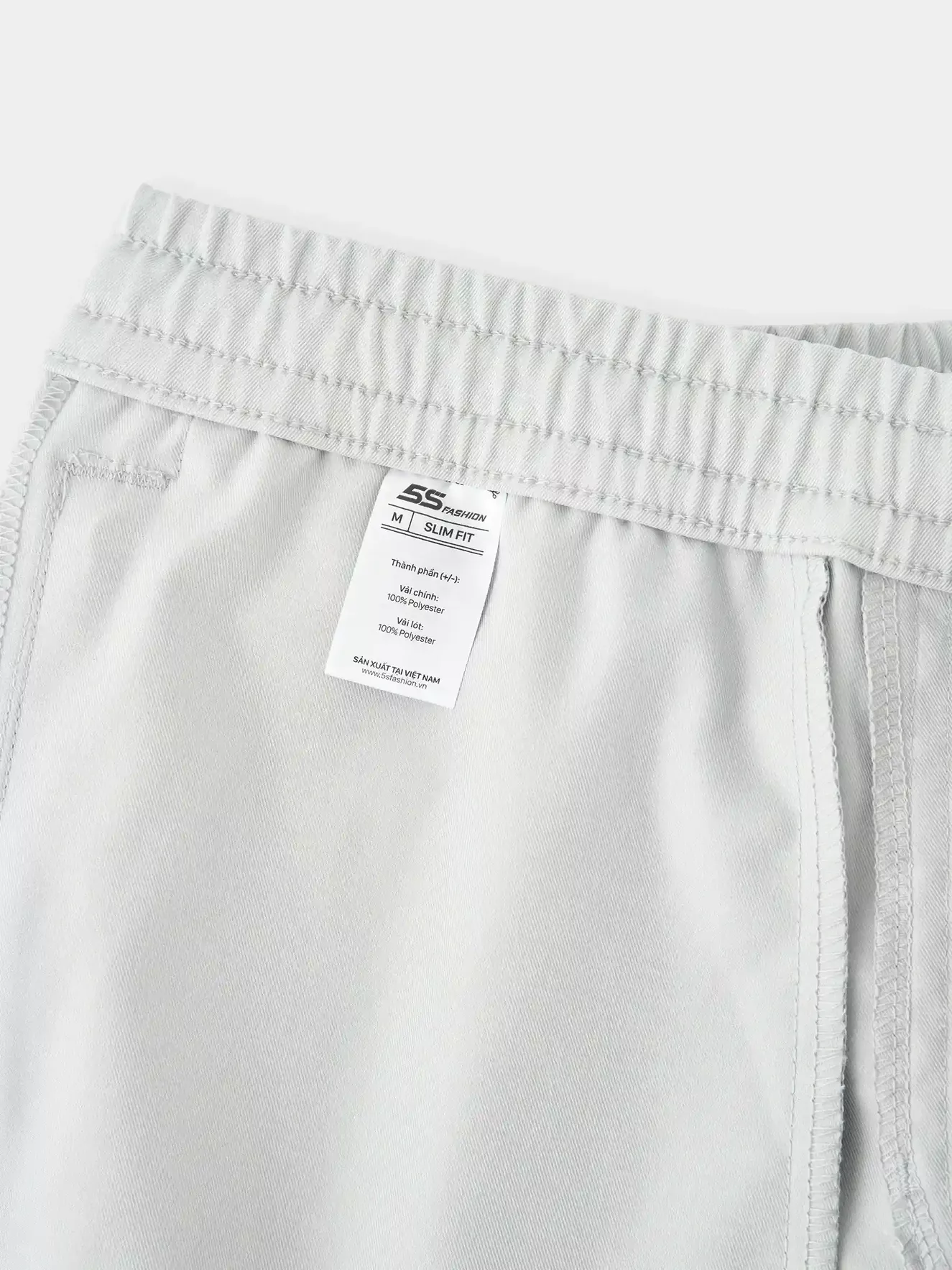 Bộ Gió Nam 5S Fashion Cổ Trụ Phom Slimfit MBKG25002