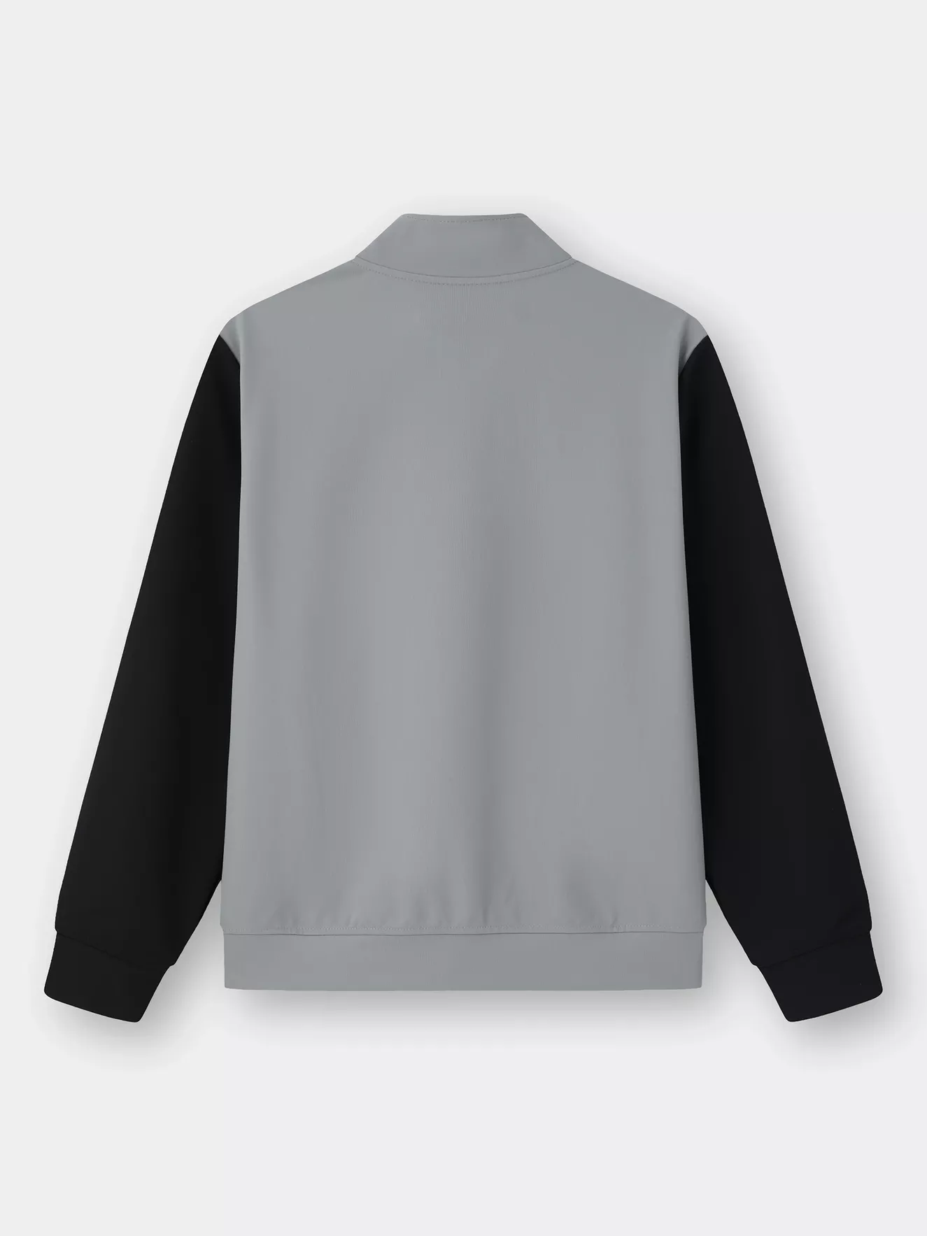 Áo Nỉ Khóa Cổ Trụ Nam 5S Fashion Can Phối Slimfit MBAKN25017