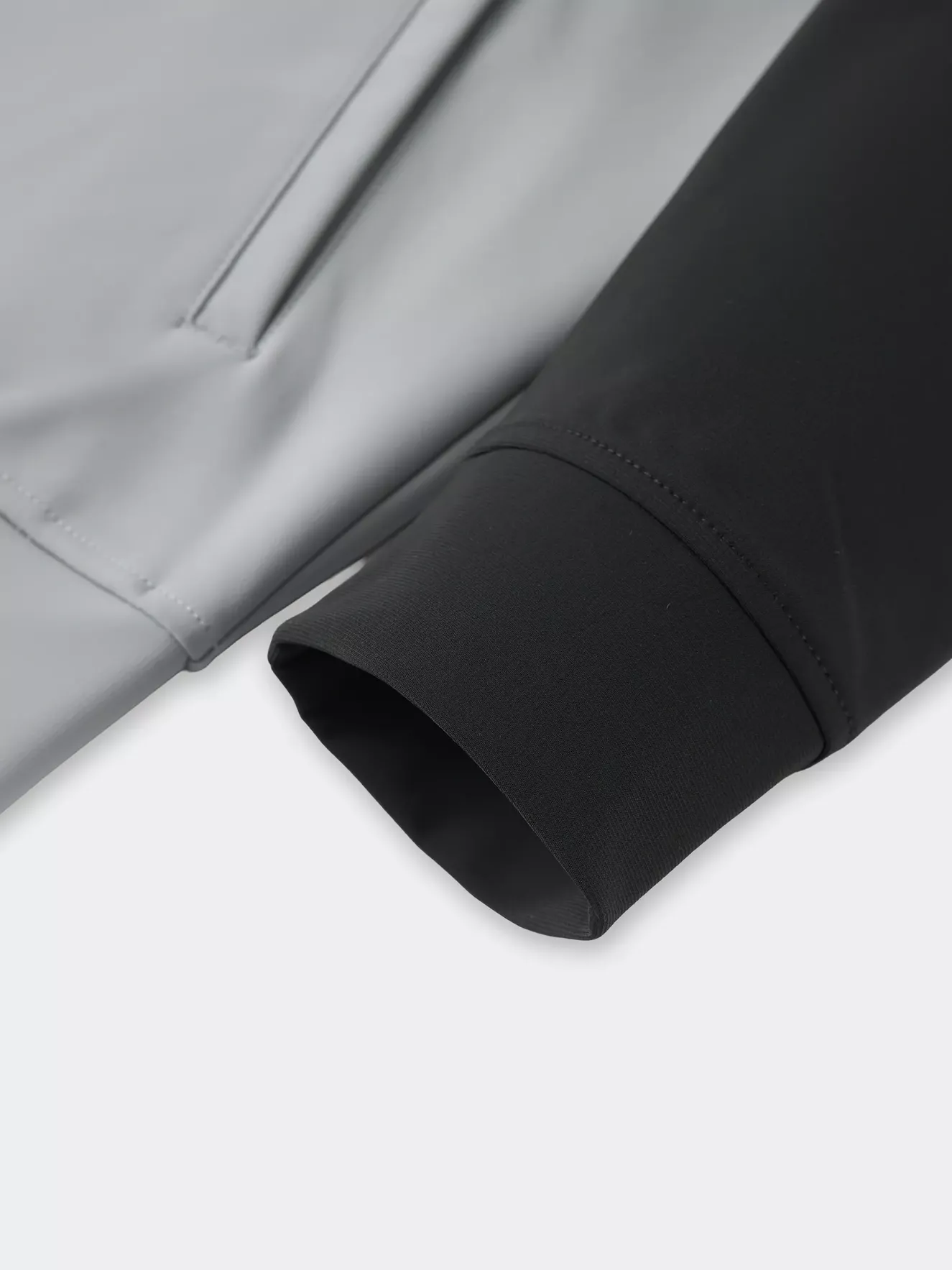 Áo Nỉ Khóa Cổ Trụ Nam 5S Fashion Can Phối Slimfit MBAKN25017