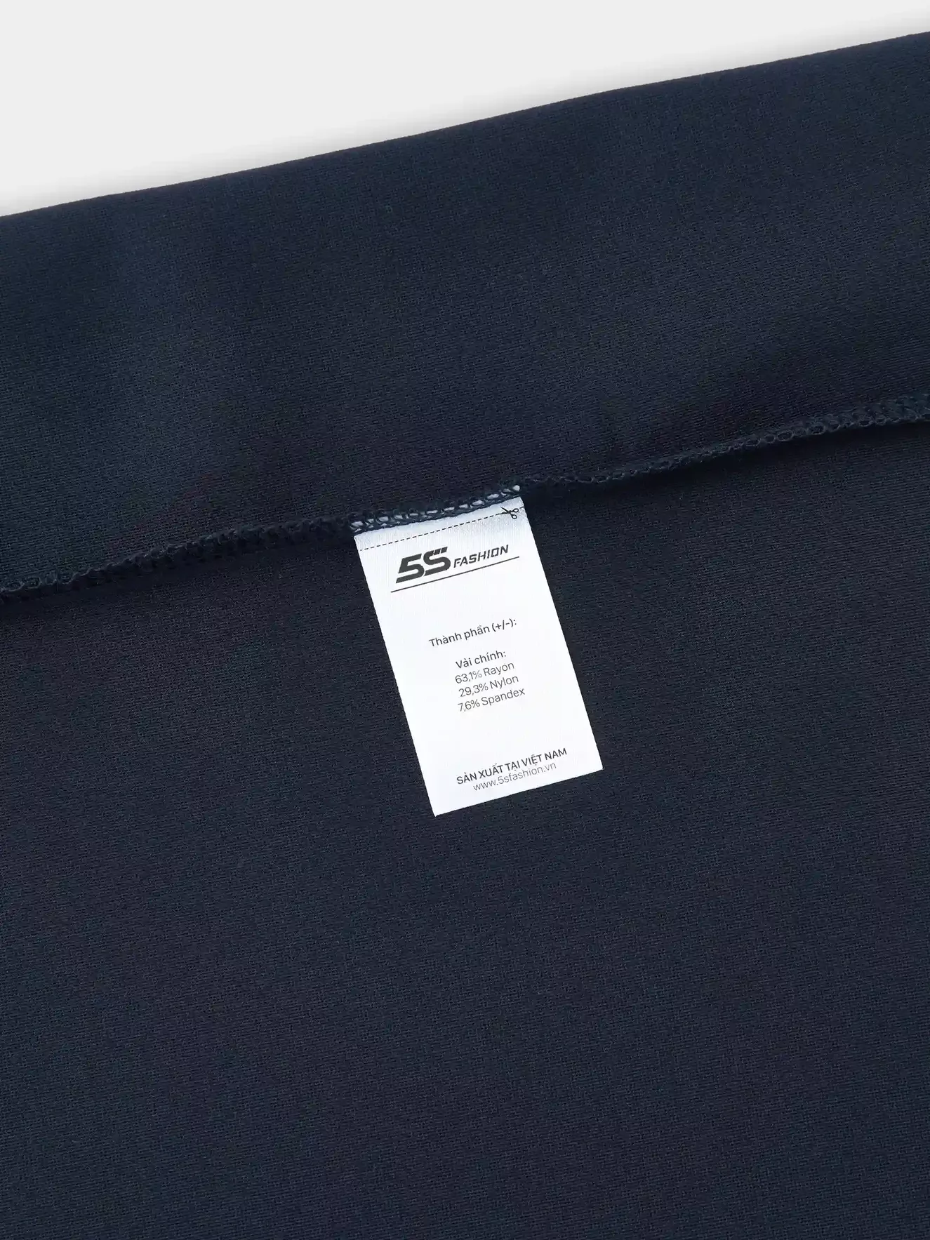 Áo Thun Nam Dài Tay 5S Fashion In Basic Phom Regular M0ATH25001