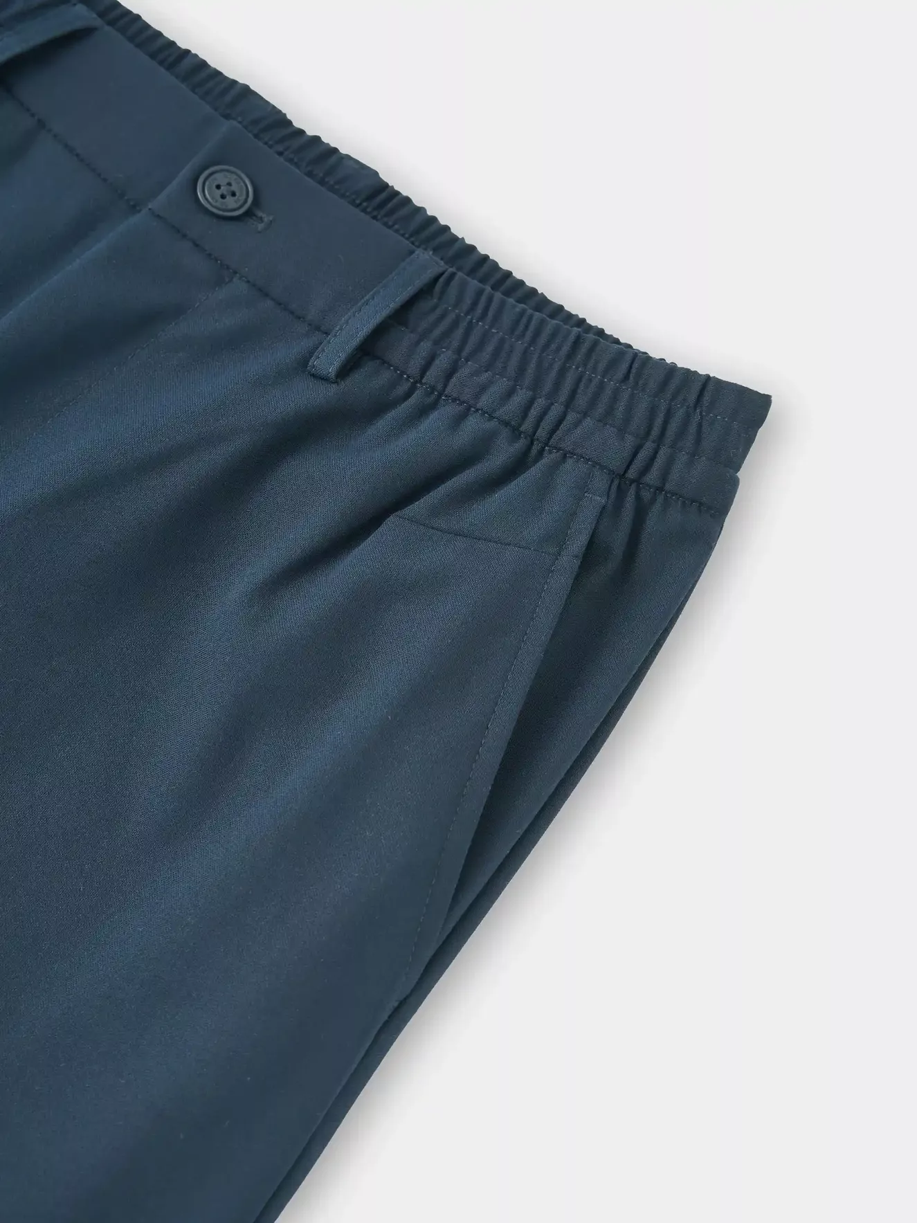 Quần Dài Casual Nam 5S Fashion Cạp Cúc Phối Chun M0QDC25004