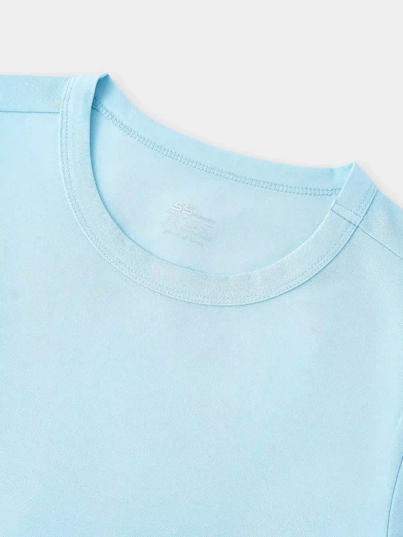 Áo Thun Dài Tay Nữ 5S Fashion Trơn Phom Slimfit W0ATH25001