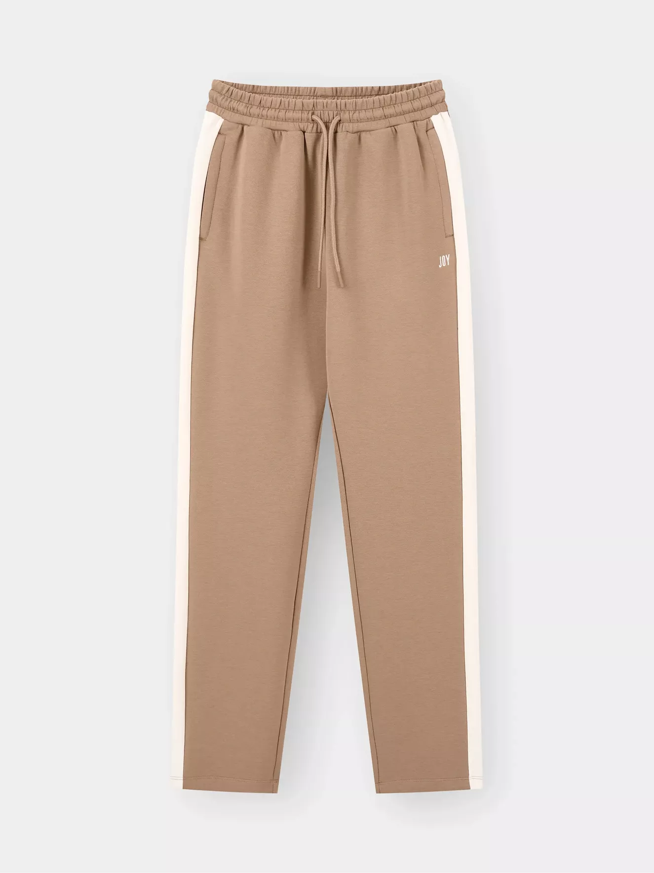 Quần Nỉ Nữ 5S Fashion Phối Màu Cạp Chun Phom Regular WBQNI25002