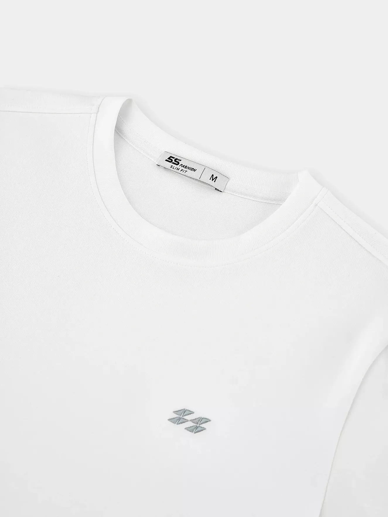 Áo Nỉ Nam Phối Tay 5S Fashion Thêu Logo Phom Slimfit M0ANI25101