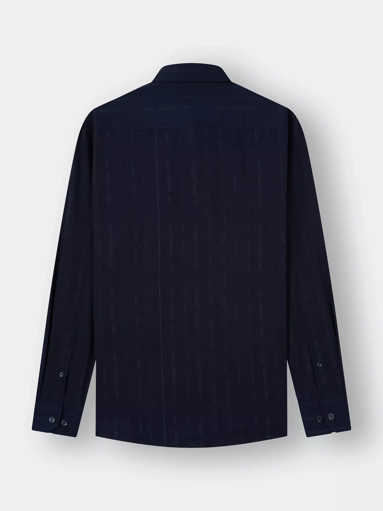 Áo Sơ Mi Nam Dài Tay 5S Fashion Dệt Hiệu Ứng Phom Slimfit M0ASM25011