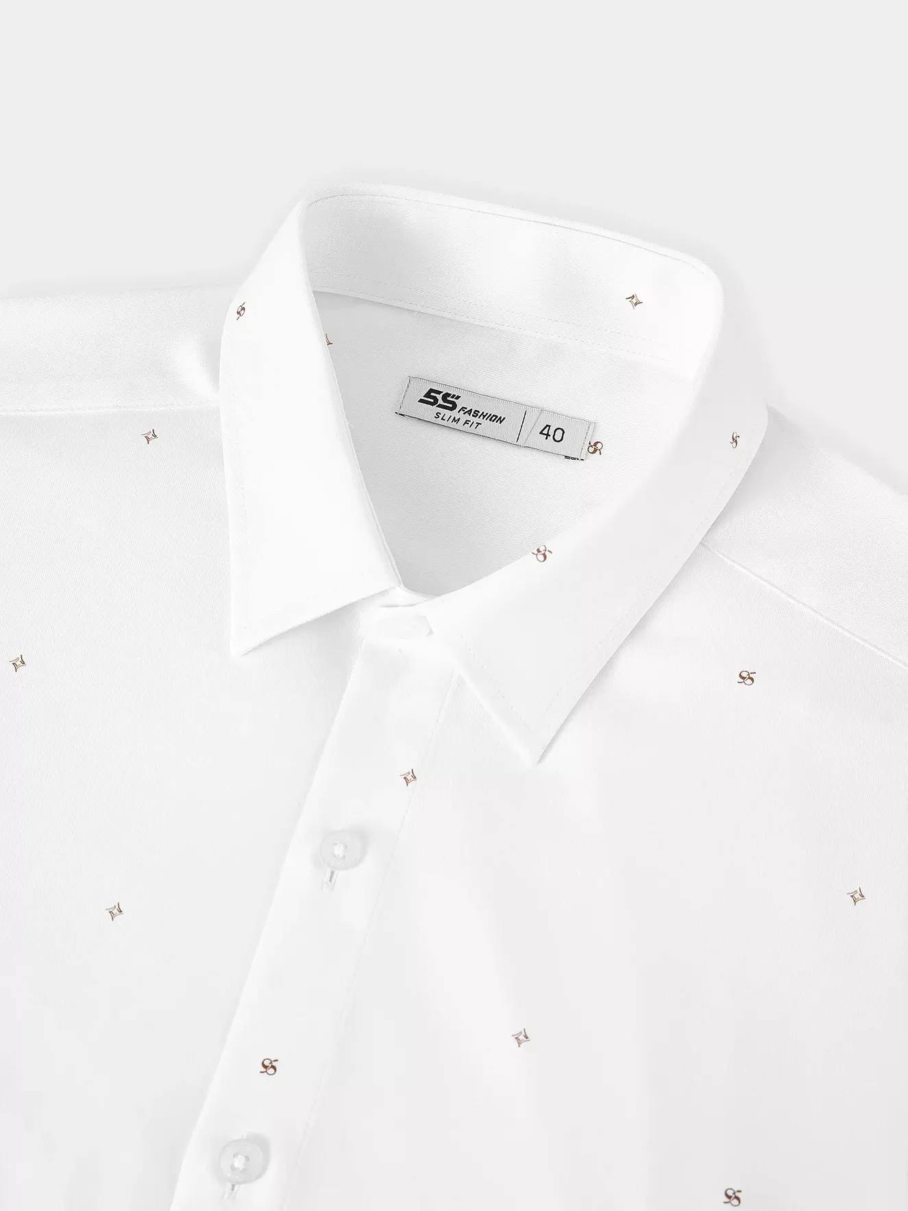 Áo Sơ Mi Nam Dài Tay 5S Fashion Họa Tiết Phom Slimfit M0ASM25013