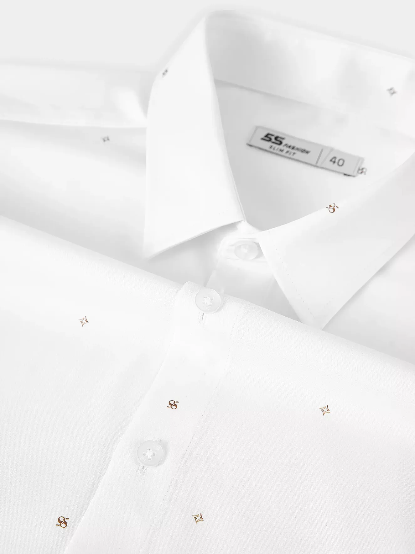 Áo Sơ Mi Nam Dài Tay 5S Fashion Họa Tiết Phom Slimfit M0ASM25013