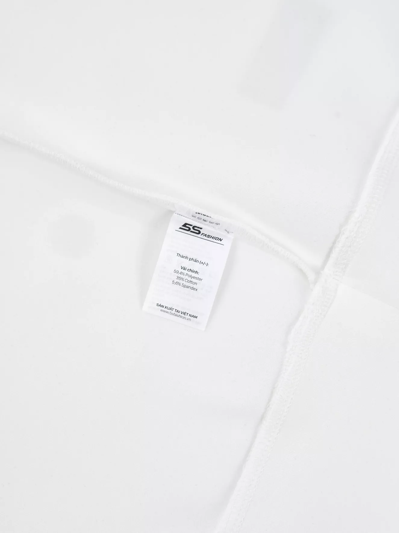 Áo Nỉ Nam 5S Fashion Phom Slimfit Phối Kẻ Tinh Tế M0ANI25005