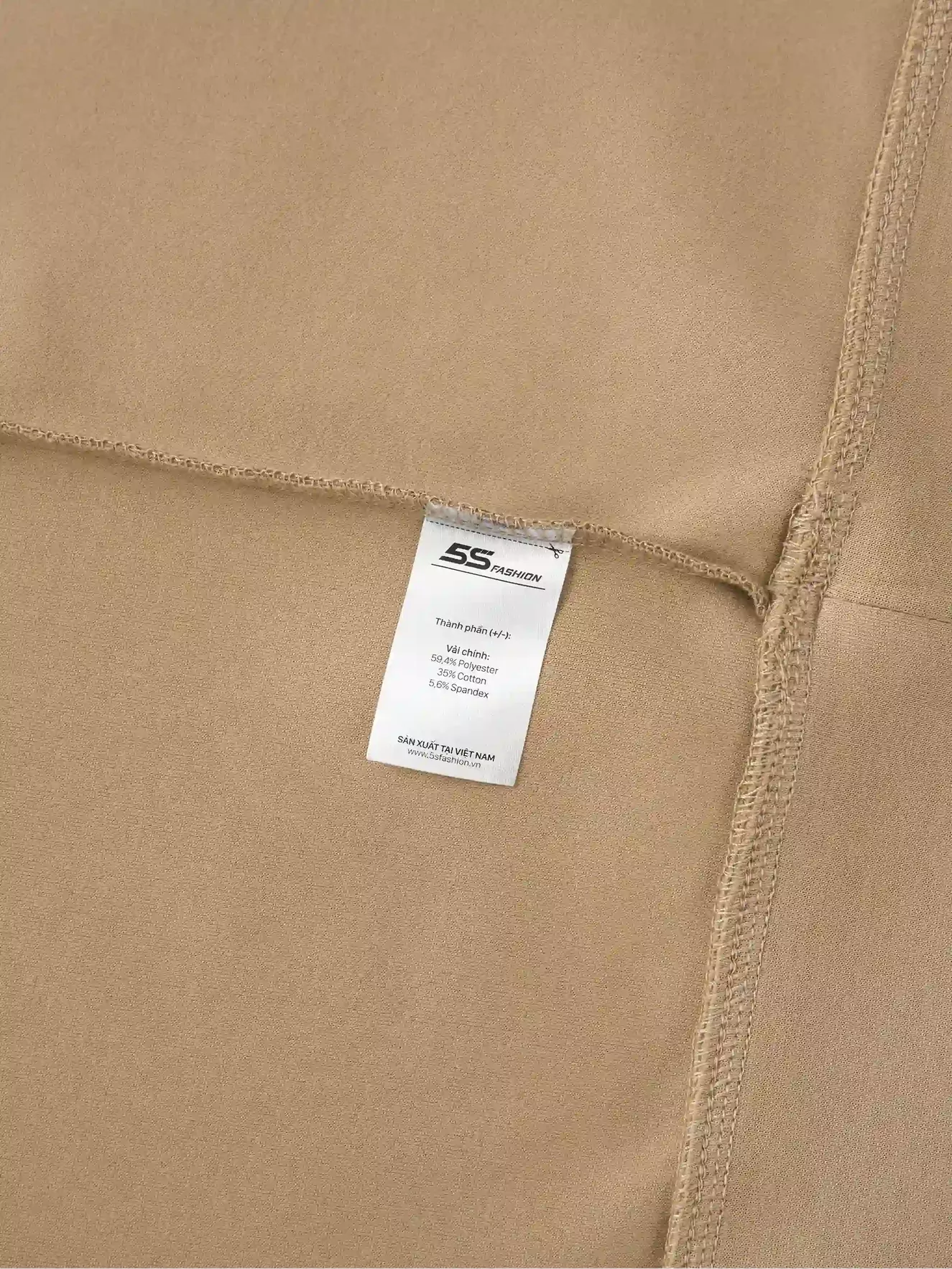 Áo Nỉ Nam 5S Fashion Cổ Tròn In Chữ Phom Regular M0ANI25012