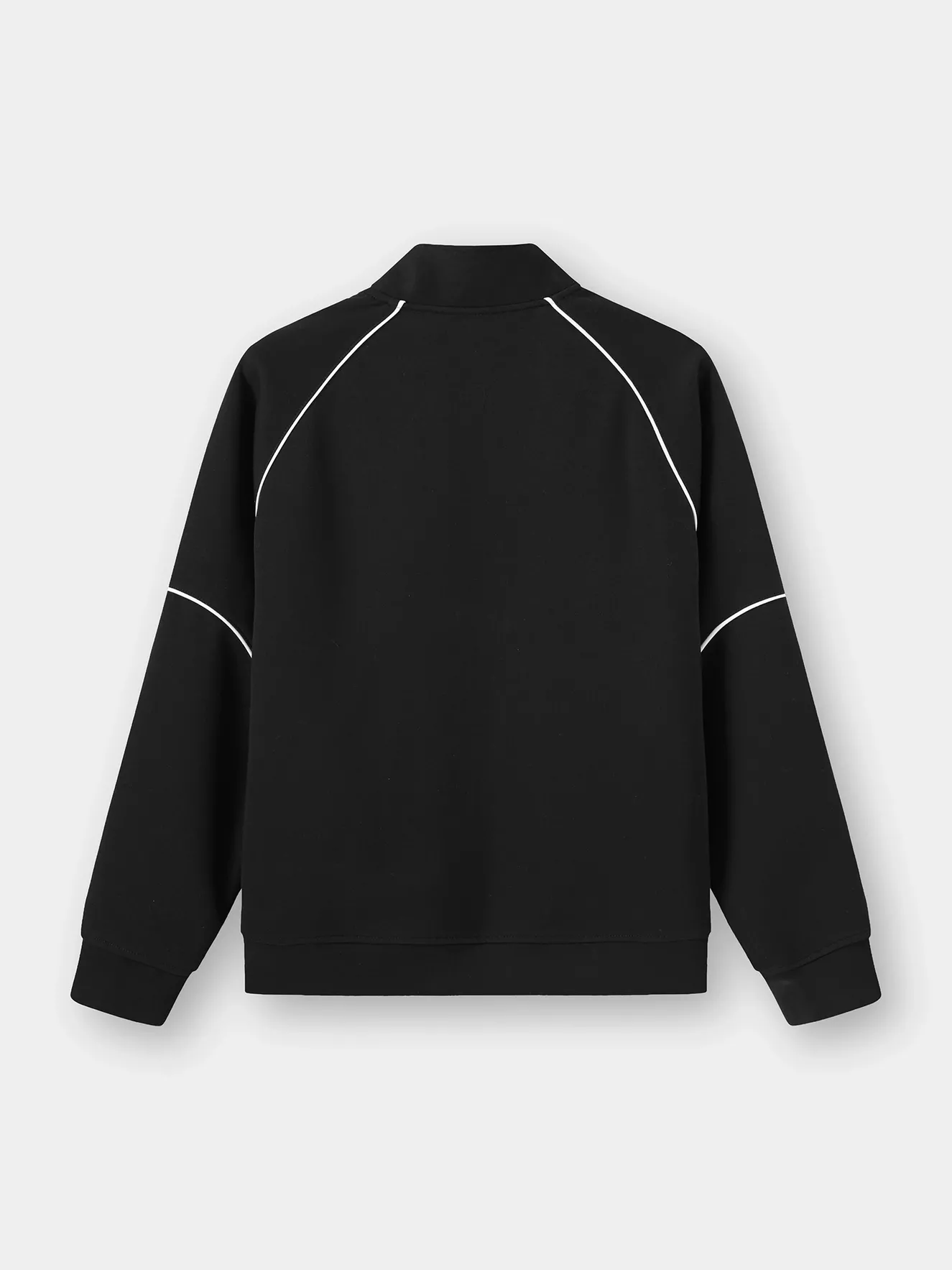 Áo Nỉ Khóa Nam 5S Fashion Phối Line Phom Slimfit MBAKN25027