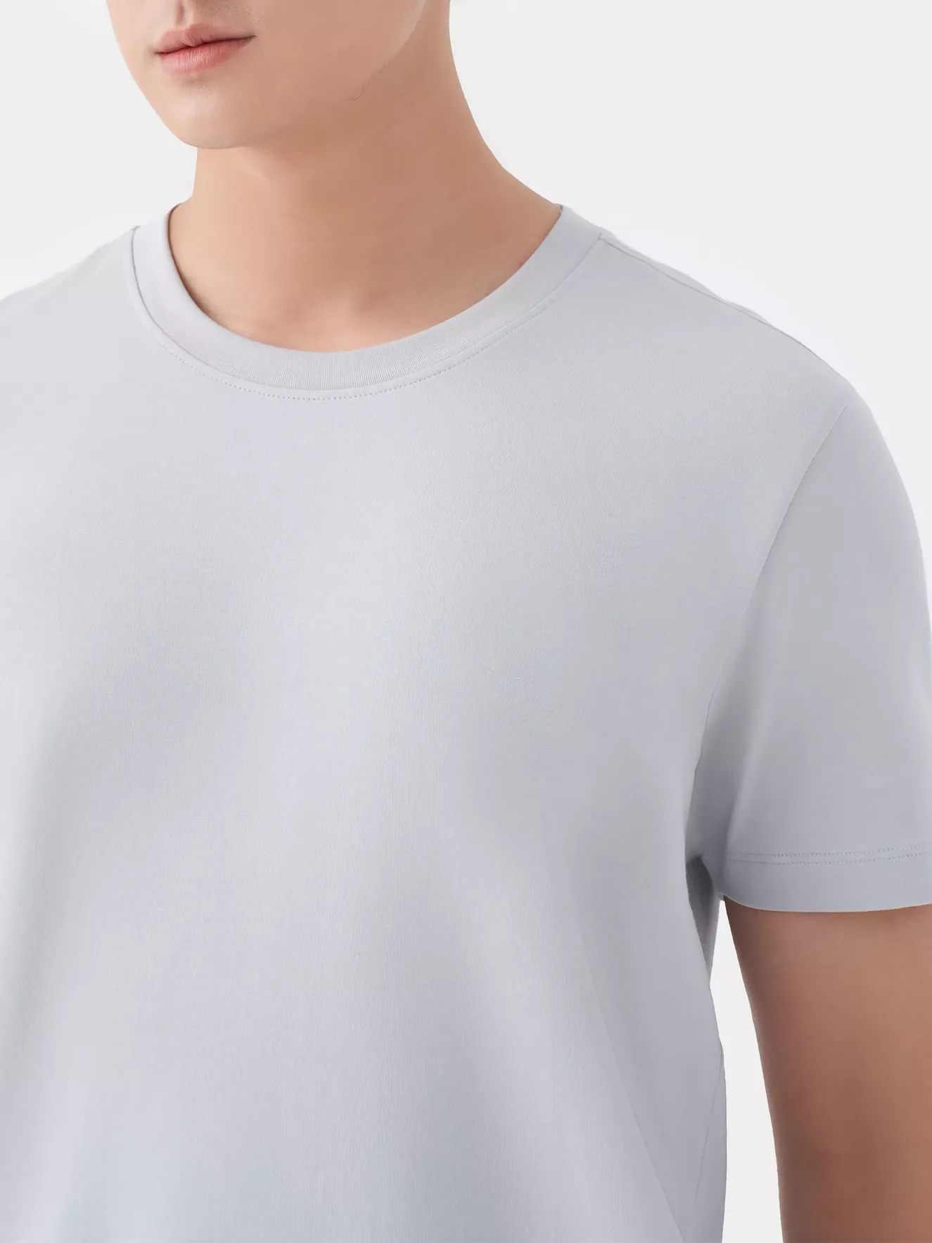 Áo Thun Nam Ngắn Tay 5S Fashion Basic ATS24054