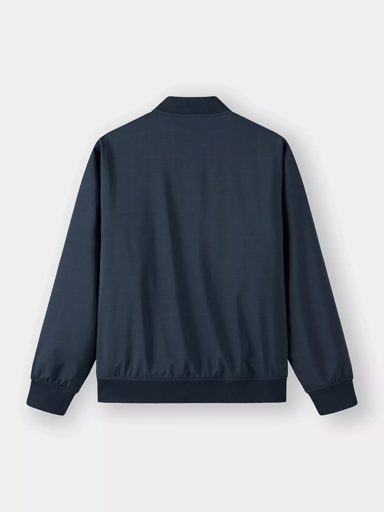 Áo Khoác Bomber Lót Lông 5S Fashion Kẻ Ô Hiệu Ứng M0AKB25008